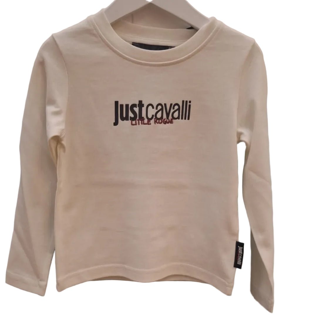 Just CavalliLogo Crewneck T-Shirt8053638897186SAVANNA