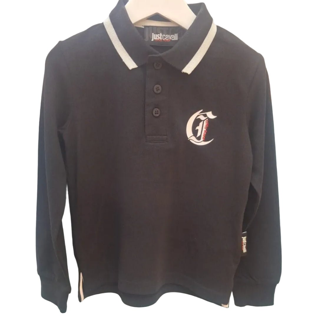 Just CavalliLogo Embroidered Polo ShirtSAVANNA