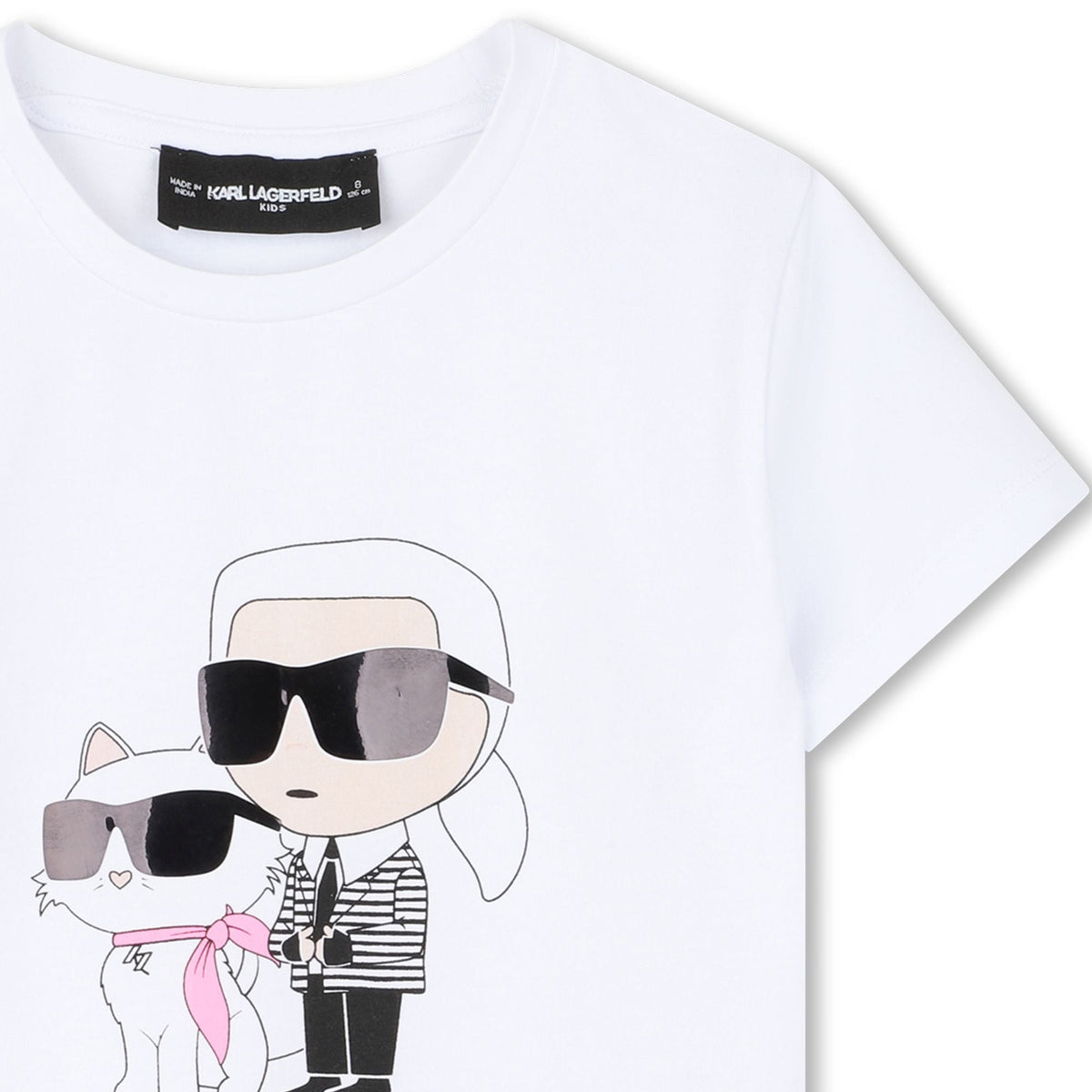 Karl LagerfeldIkonik Karl & Choupette T-Shirt3617165978883SAVANNA