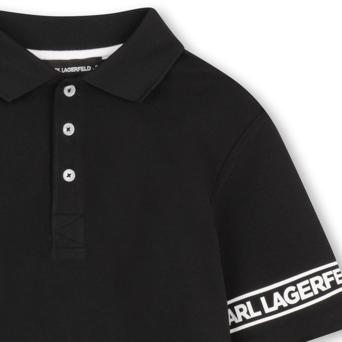 Karl LagerfeldPique Logo Polo Shirt3617165942624SAVANNA