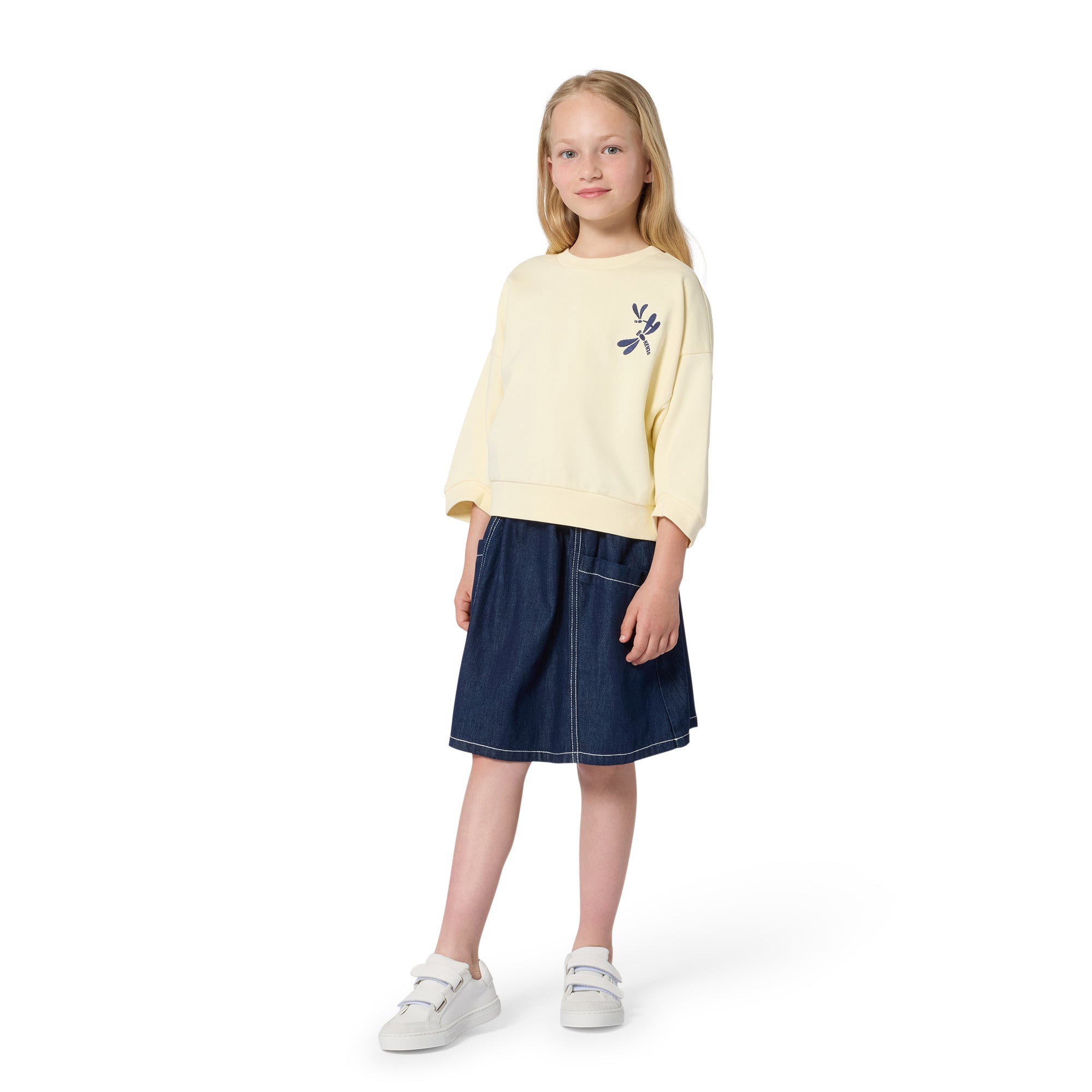 KENZODenim Logo Skirt3617165946783SAVANNA
