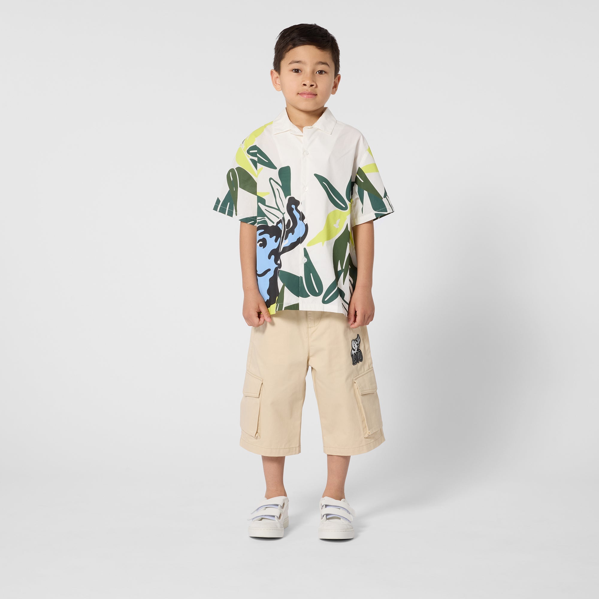 KENZOElephant Logo Shorts3617165806018SAVANNA
