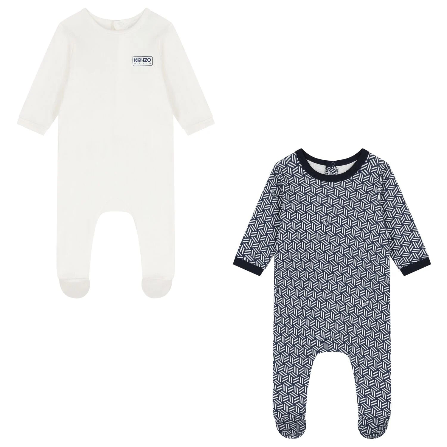KENZOLogo Geometric Logo Babygrows ( 2 - Pack )3617165631030SAVANNA