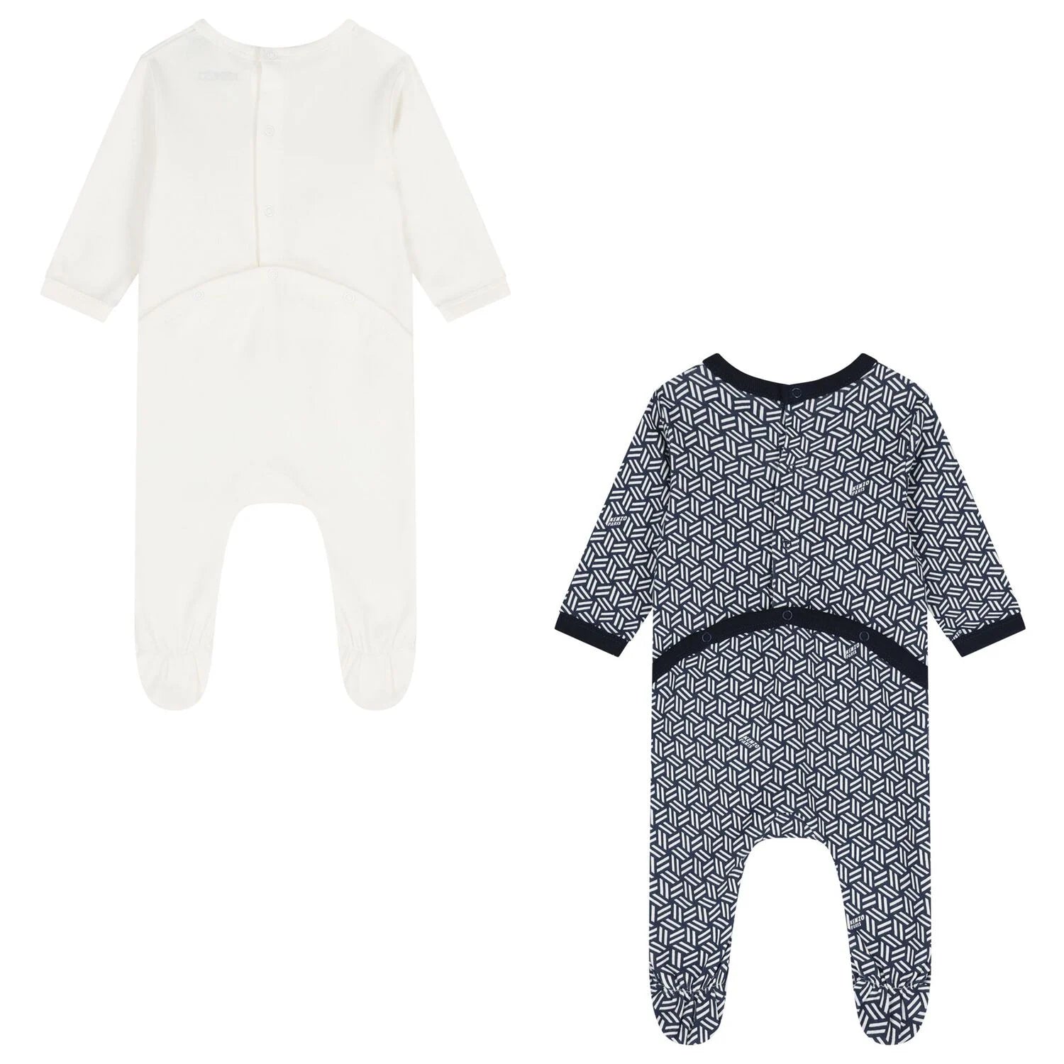 KENZOLogo Geometric Logo Babygrows ( 2 - Pack )3617165631030SAVANNA