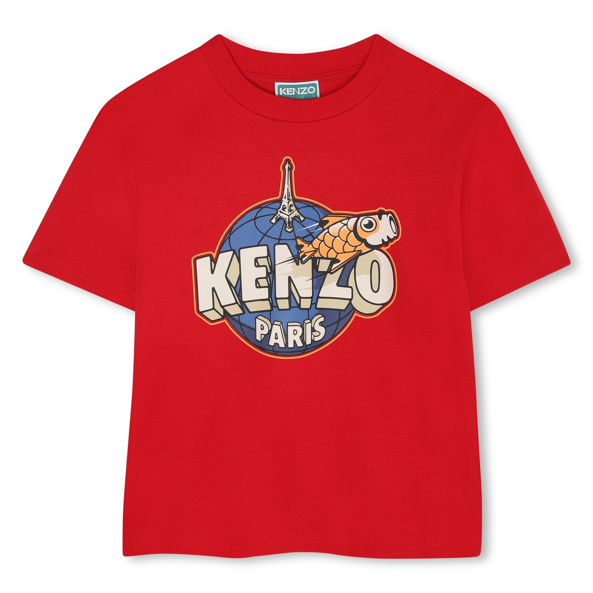 KENZOLogo Print T-Shirt3617165719264SAVANNA