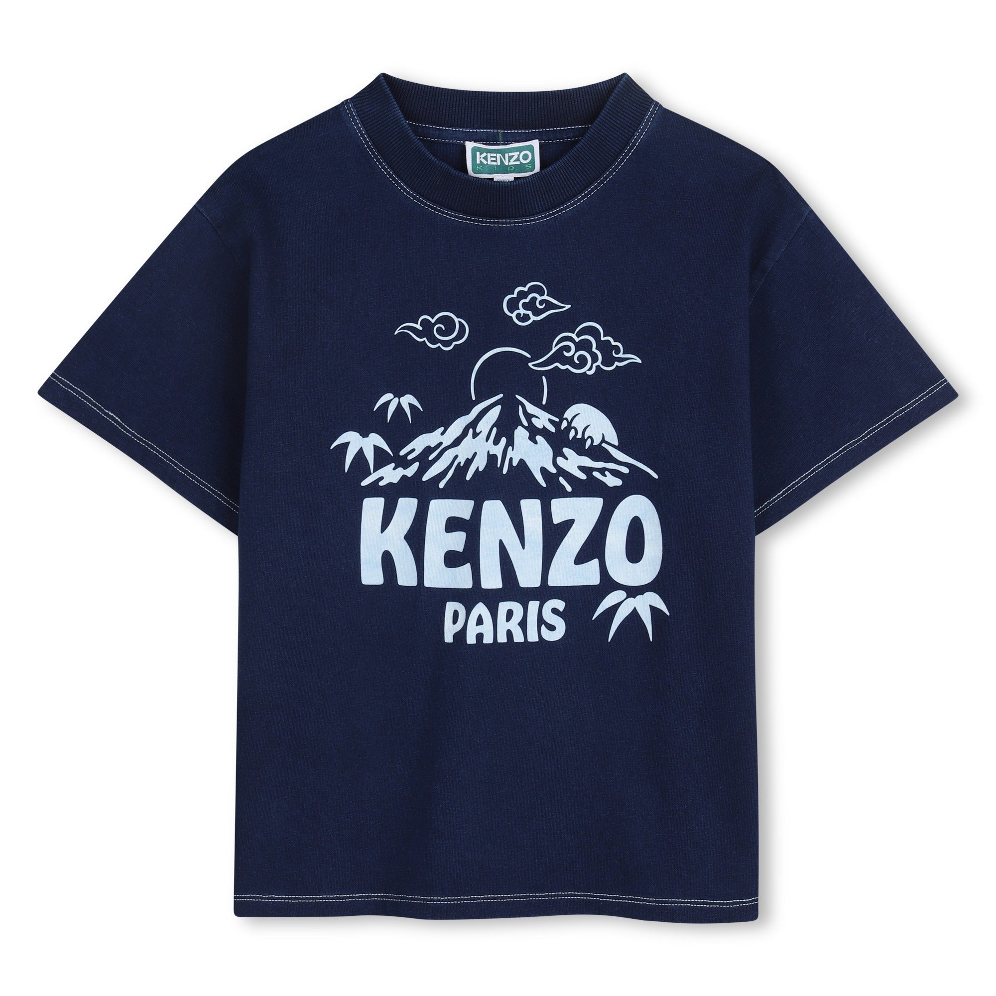 KENZOMountain Logo Motif T-Shirt3617165984204SAVANNA