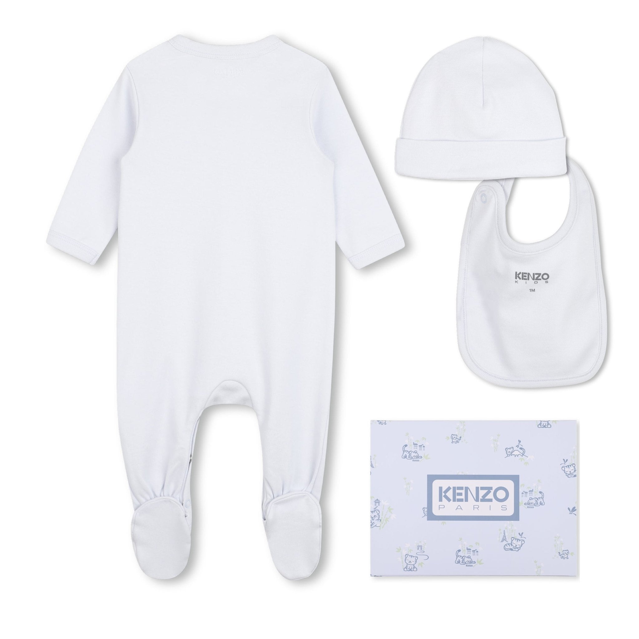 KENZOTiger Babygrow Gift Set3617165986437SAVANNA