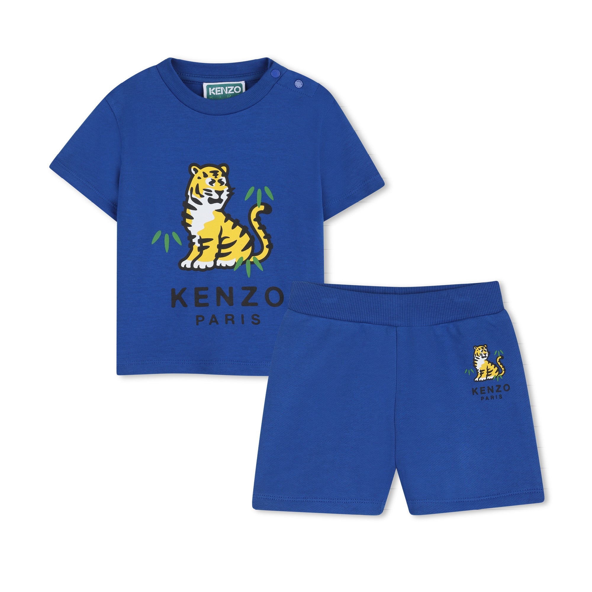 KENZOTiger Logo Shorts Set3617166105677SAVANNA