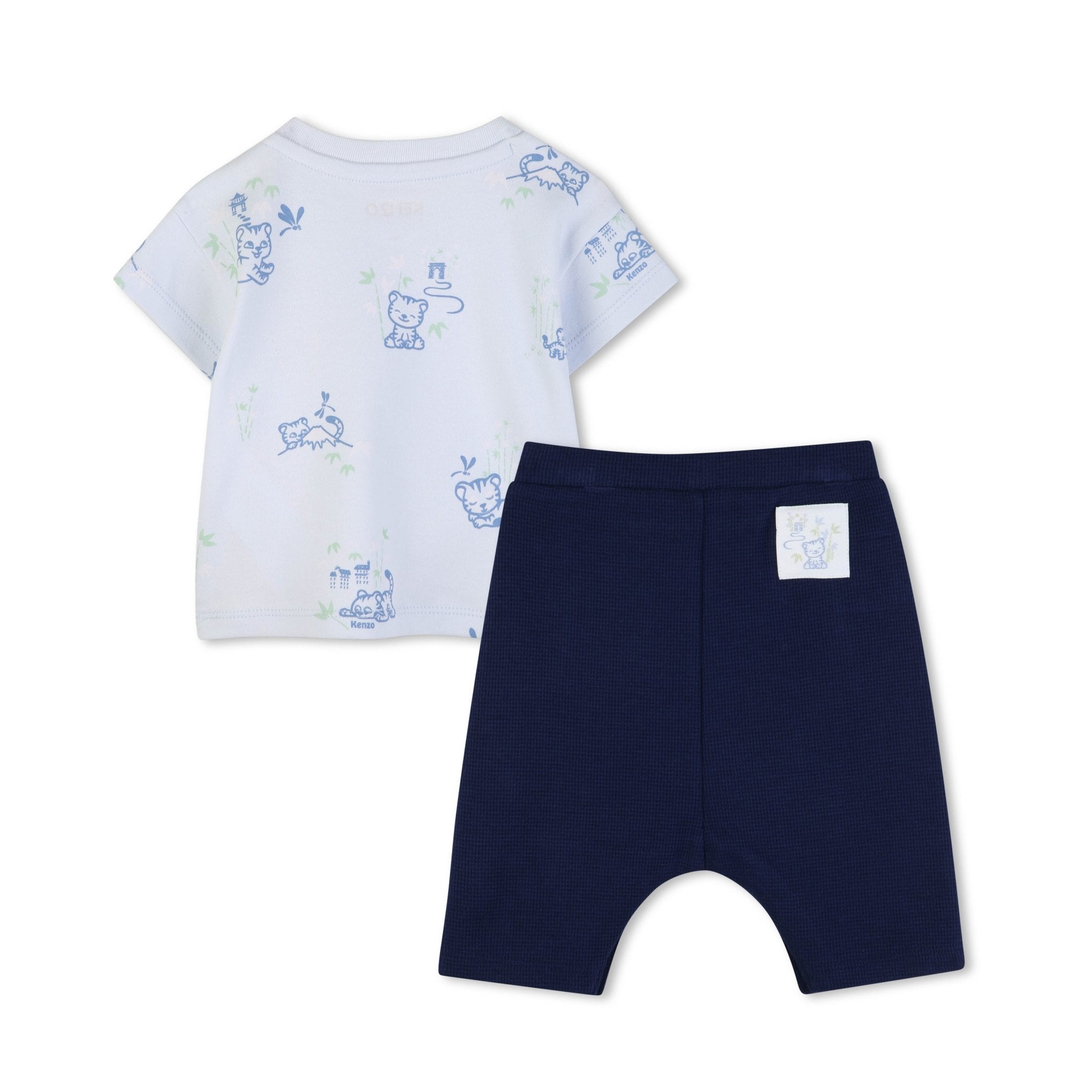KENZOTiger Trousers & T-Shirt SetSAVANNA