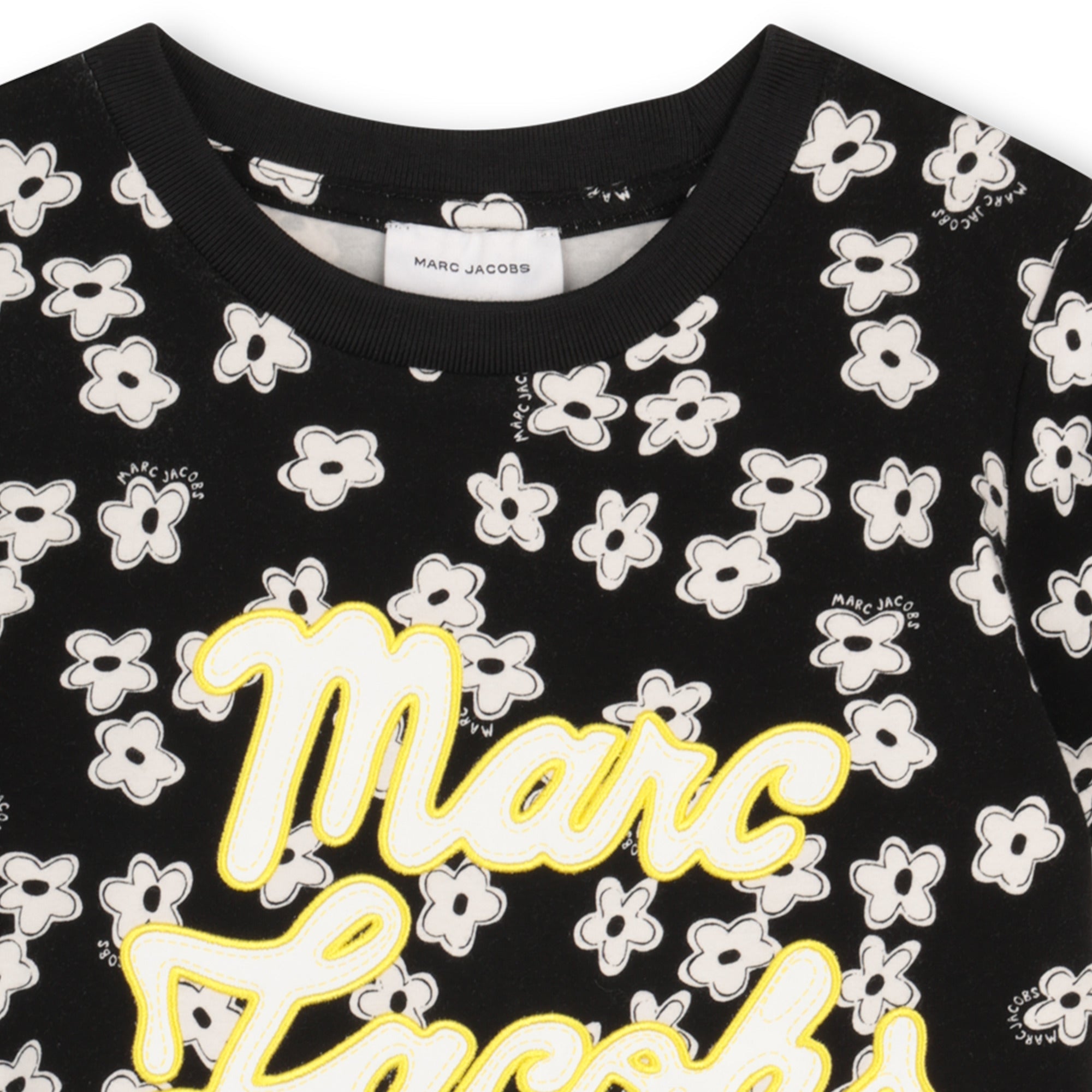 MARC JACOBSFloral Logo Print T‑ShirtSAVANNA