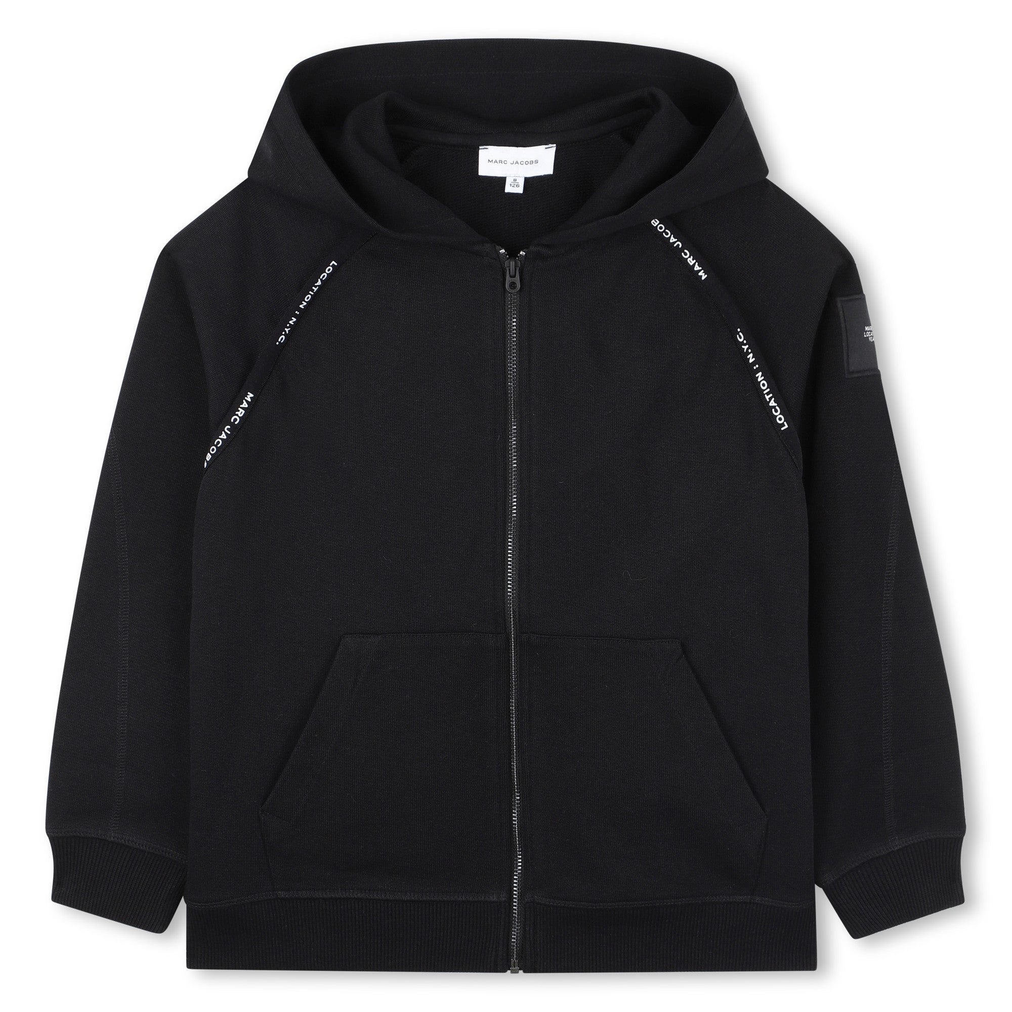 MARC JACOBSLogo Hooded Zip Up TopSAVANNA