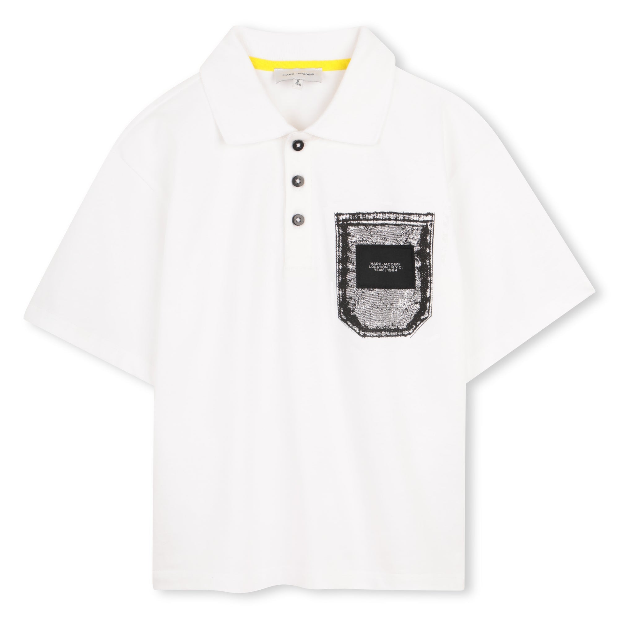 MARC JACOBSPocket Print Jersey Polo Shirt3617165833465SAVANNA