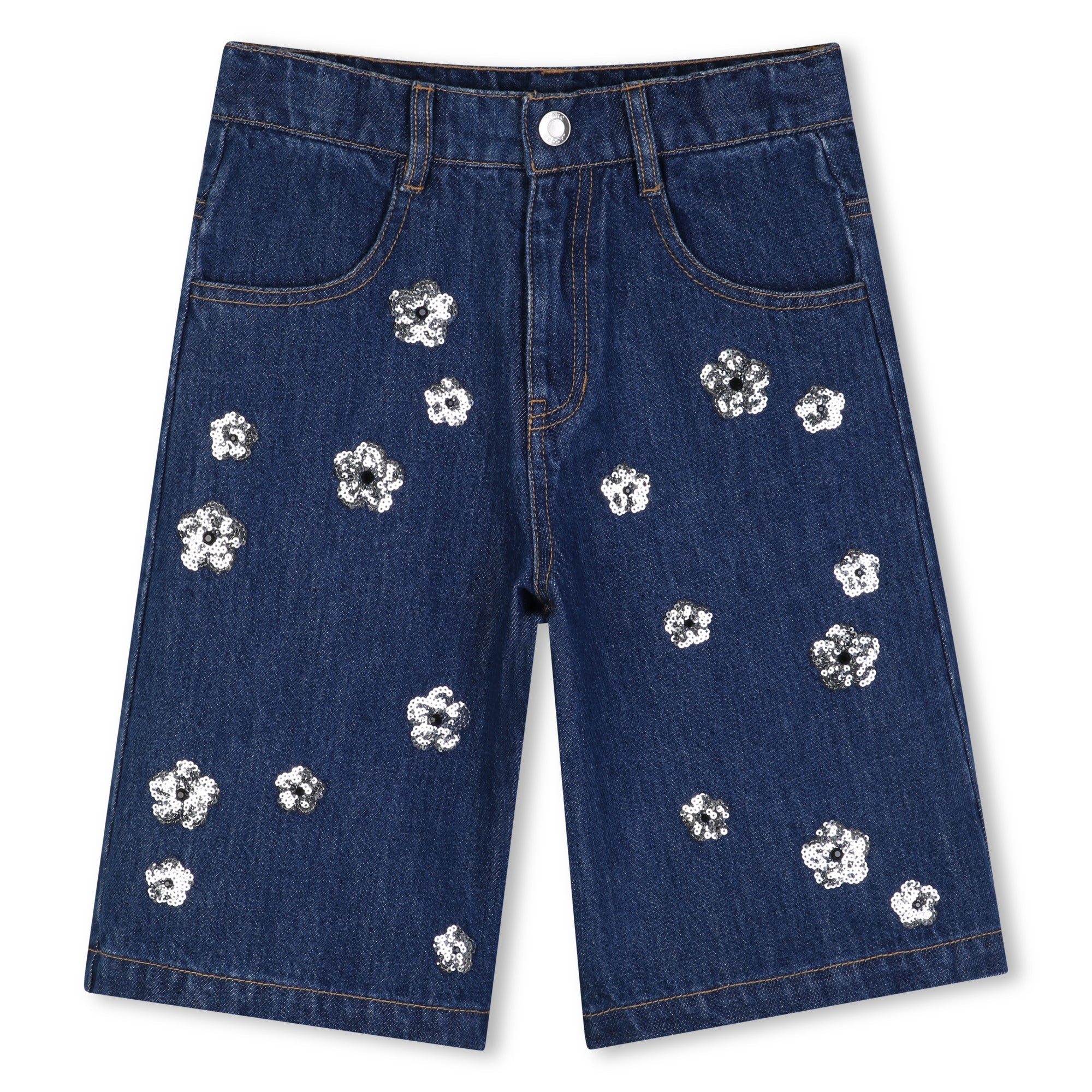 MARC JACOBSSequin Daisy Denim Shorts3617165907715SAVANNA