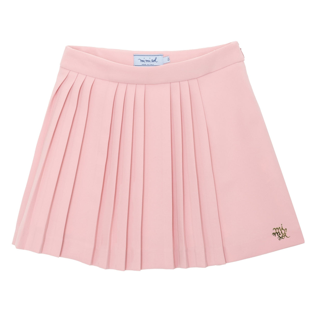Mi Mi SolLogo Embroidered Pleated Skirt8051167932880SAVANNA