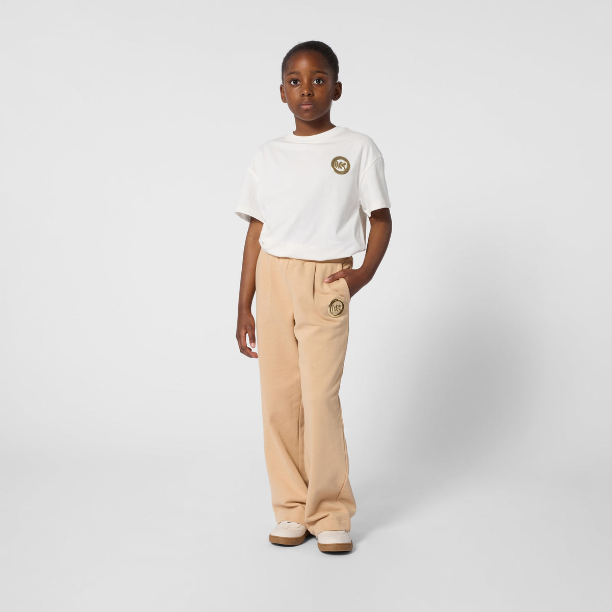 Michael KorsMetallic Logo T-Shirt3617165977312SAVANNA