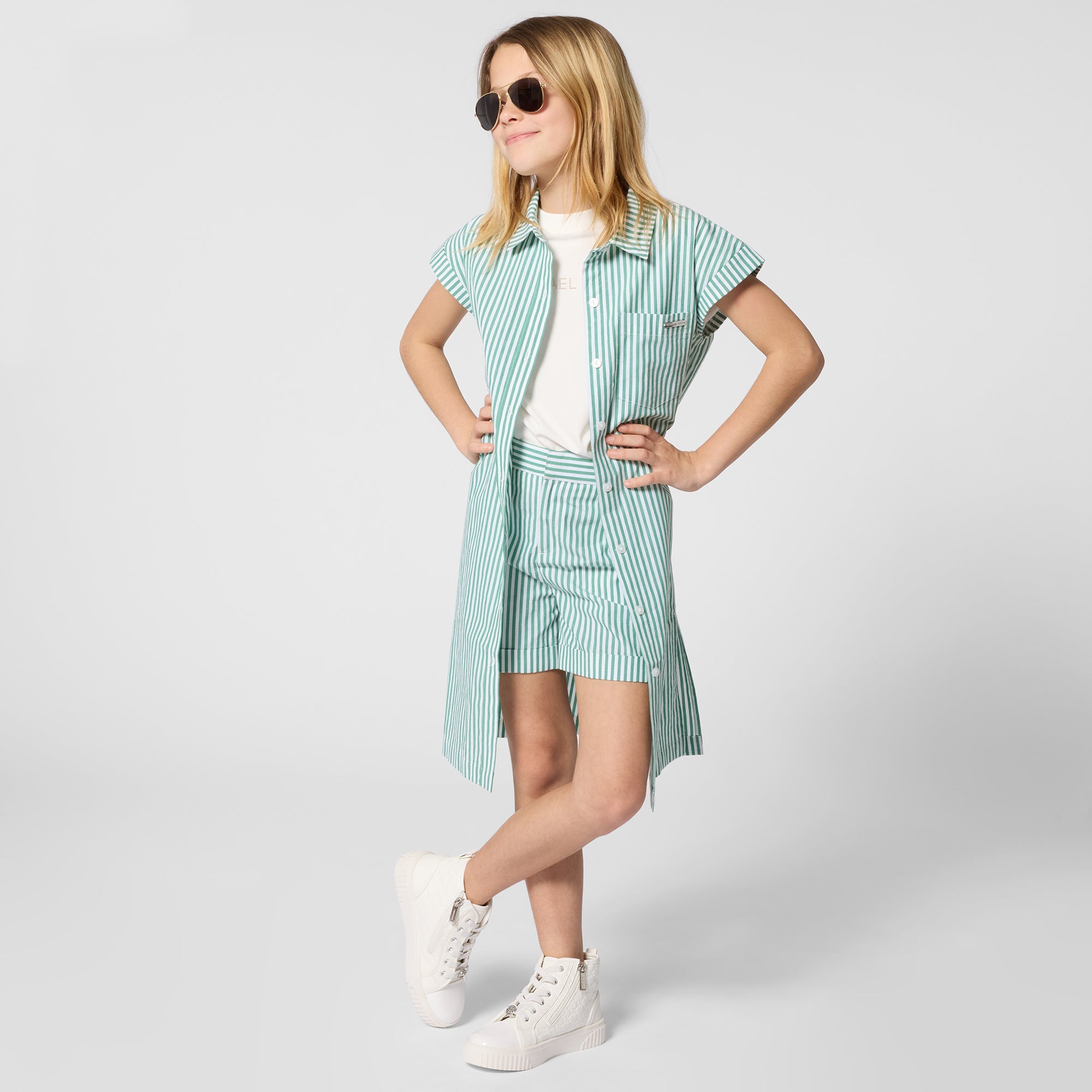 Michael KorsStriped Bermuda Shorts3617165983344SAVANNA