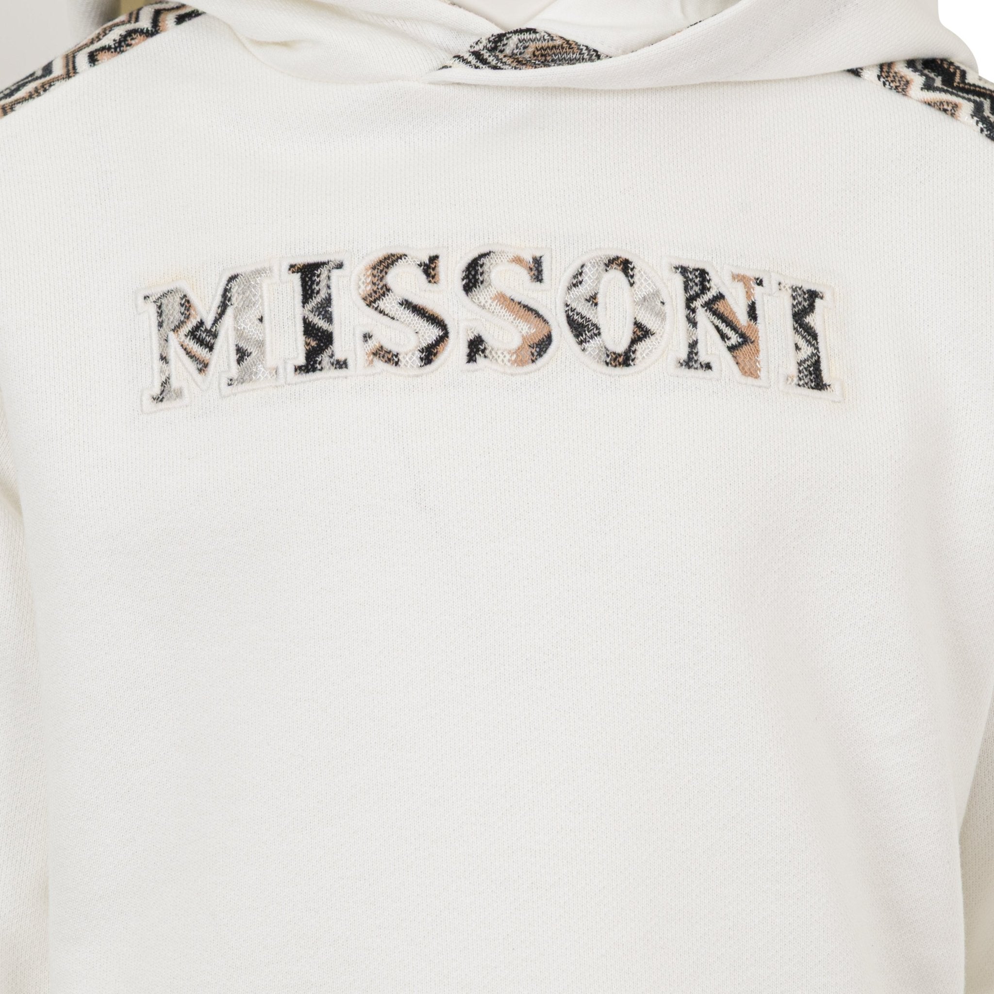 MISSONIZigzag Logo & Trim HoodieSAVANNA