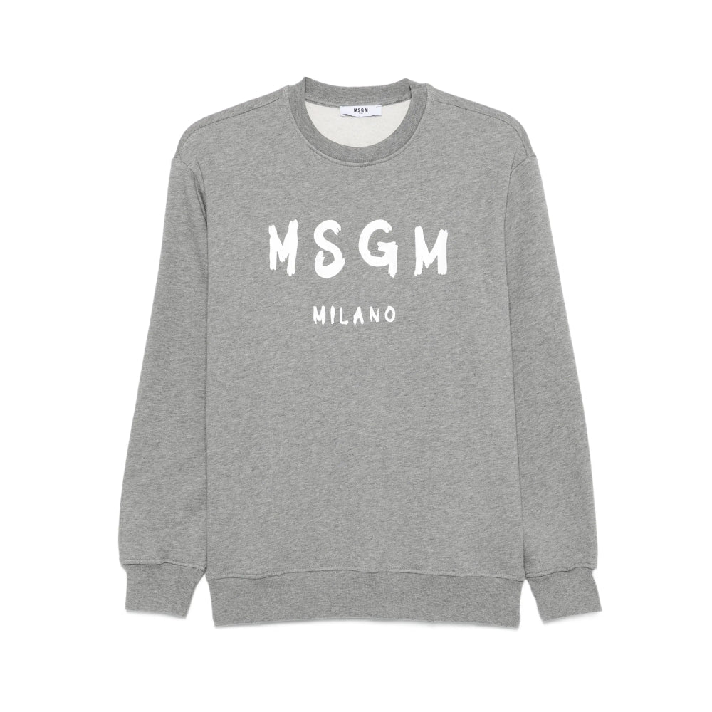 MSGMCrewneck Logo Print Sweatshirt8051883398021SAVANNA