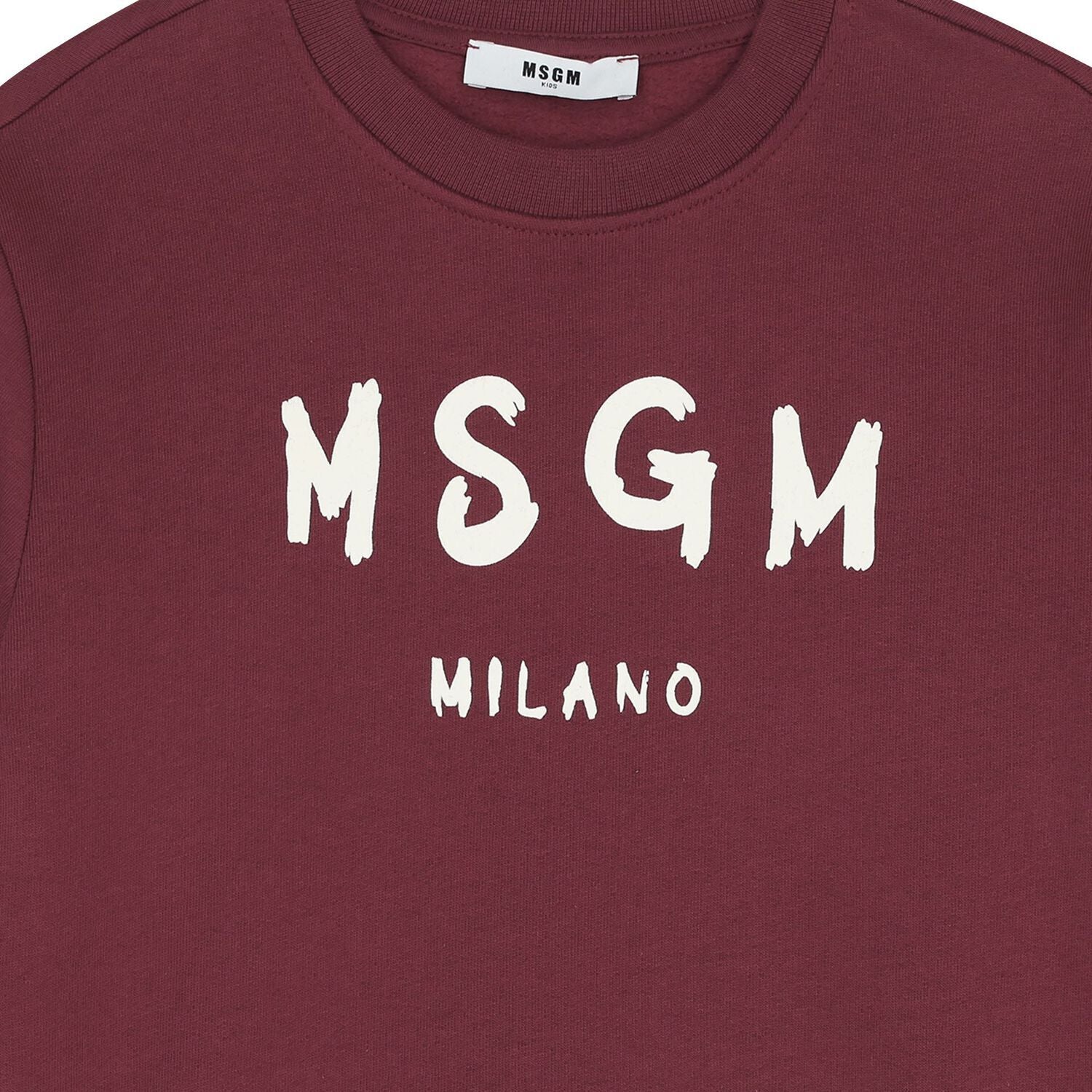 MSGMCrewneck Logo Print Sweatshirt8051883398205SAVANNA