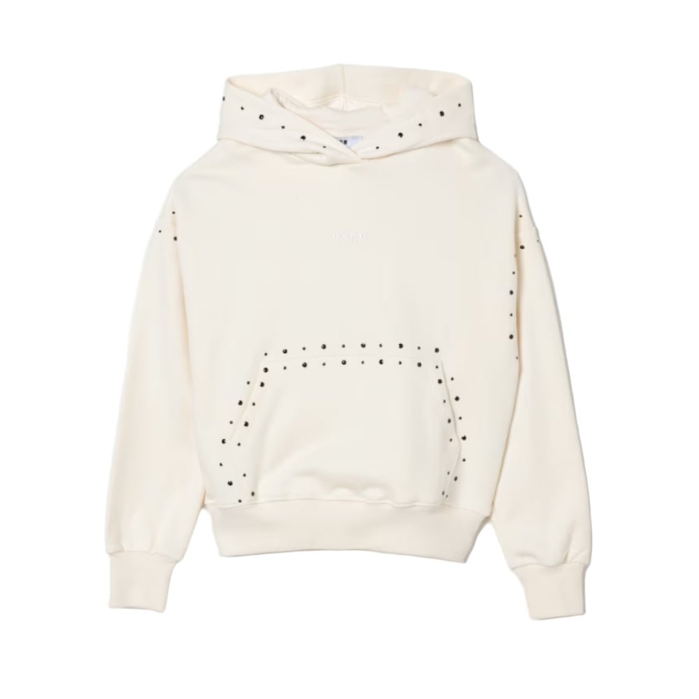 MSGMDetailing Embellished Logo Hoodie8051883387209SAVANNA