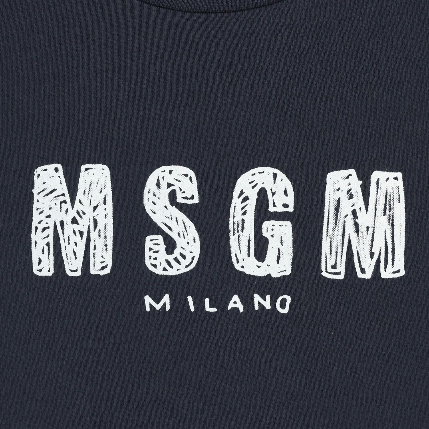 MSGMJersey Logo Print T-Shirt8051883417166SAVANNA