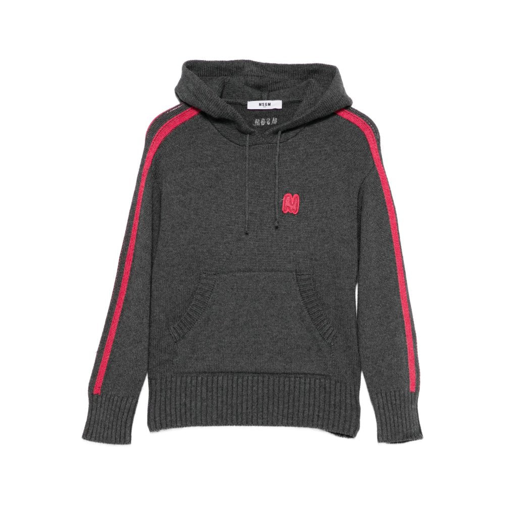 MSGMLogo Embroidered Hoodie8051883376029SAVANNA