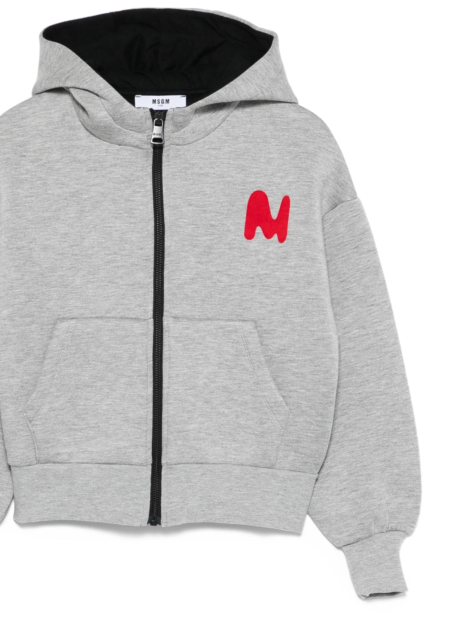 MSGMLogo Embroidered Zip - Up Hoodie8051883392975SAVANNA