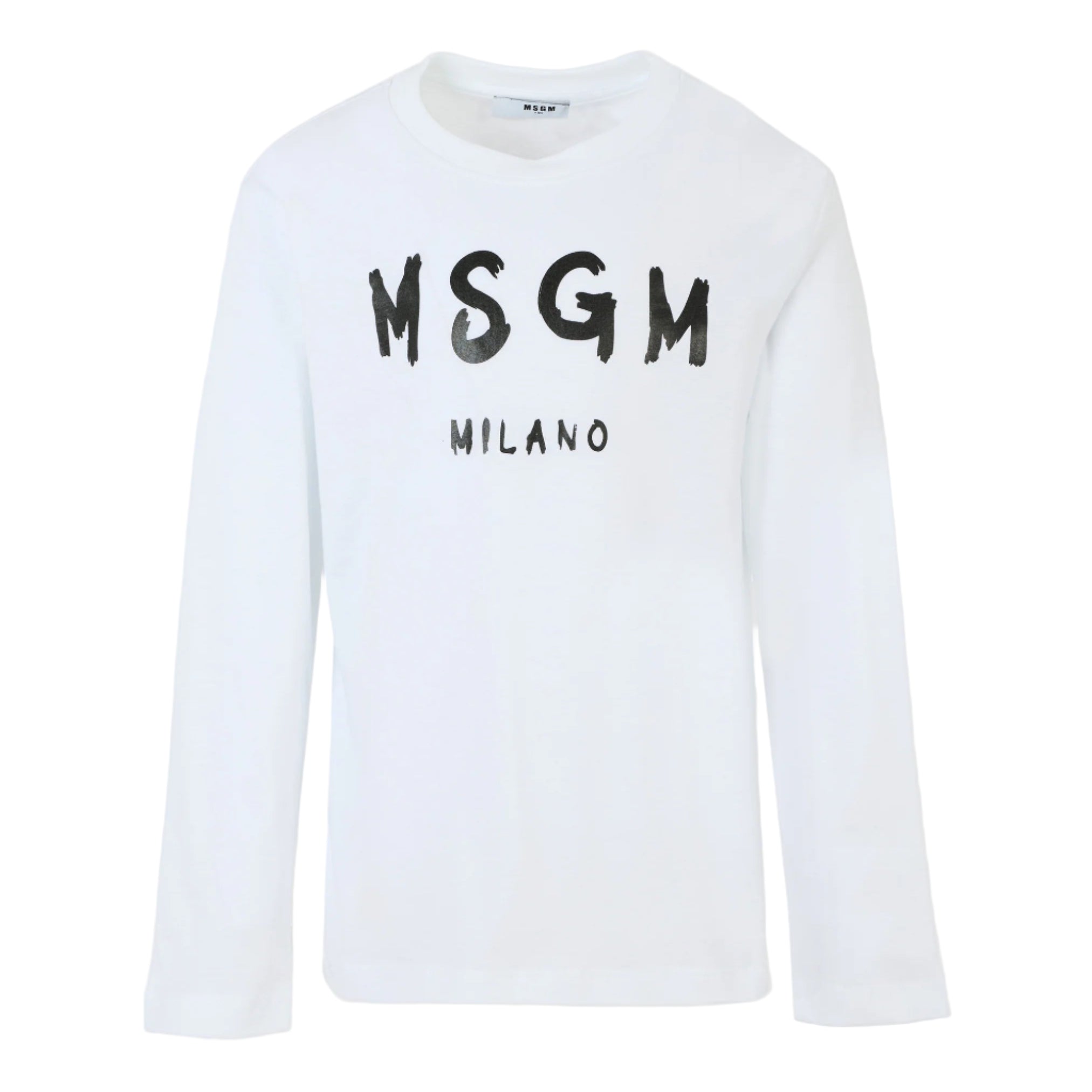 MSGMLogo Print Long Sleeve T-Shirt8051883399356SAVANNA