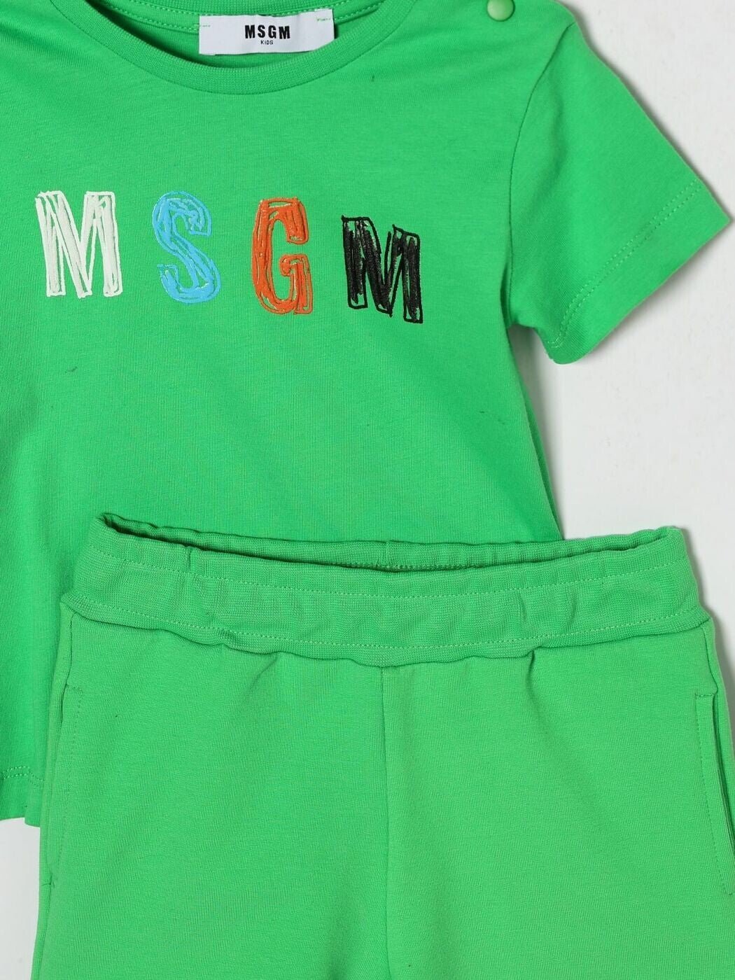 MSGMLogo Print Shorts Set8051883443431SAVANNA