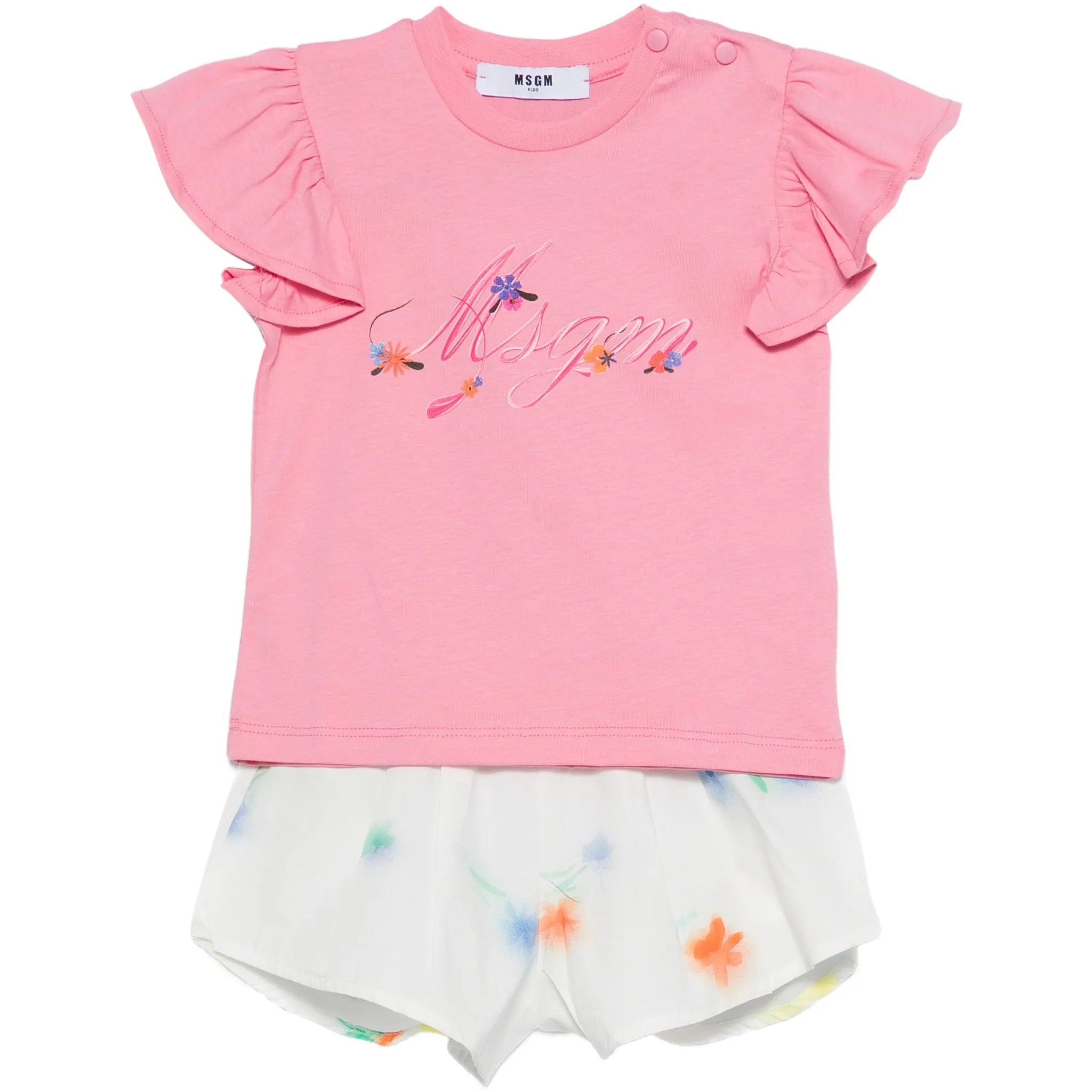 MSGMRuffled Floral Short Set8051883444186SAVANNA