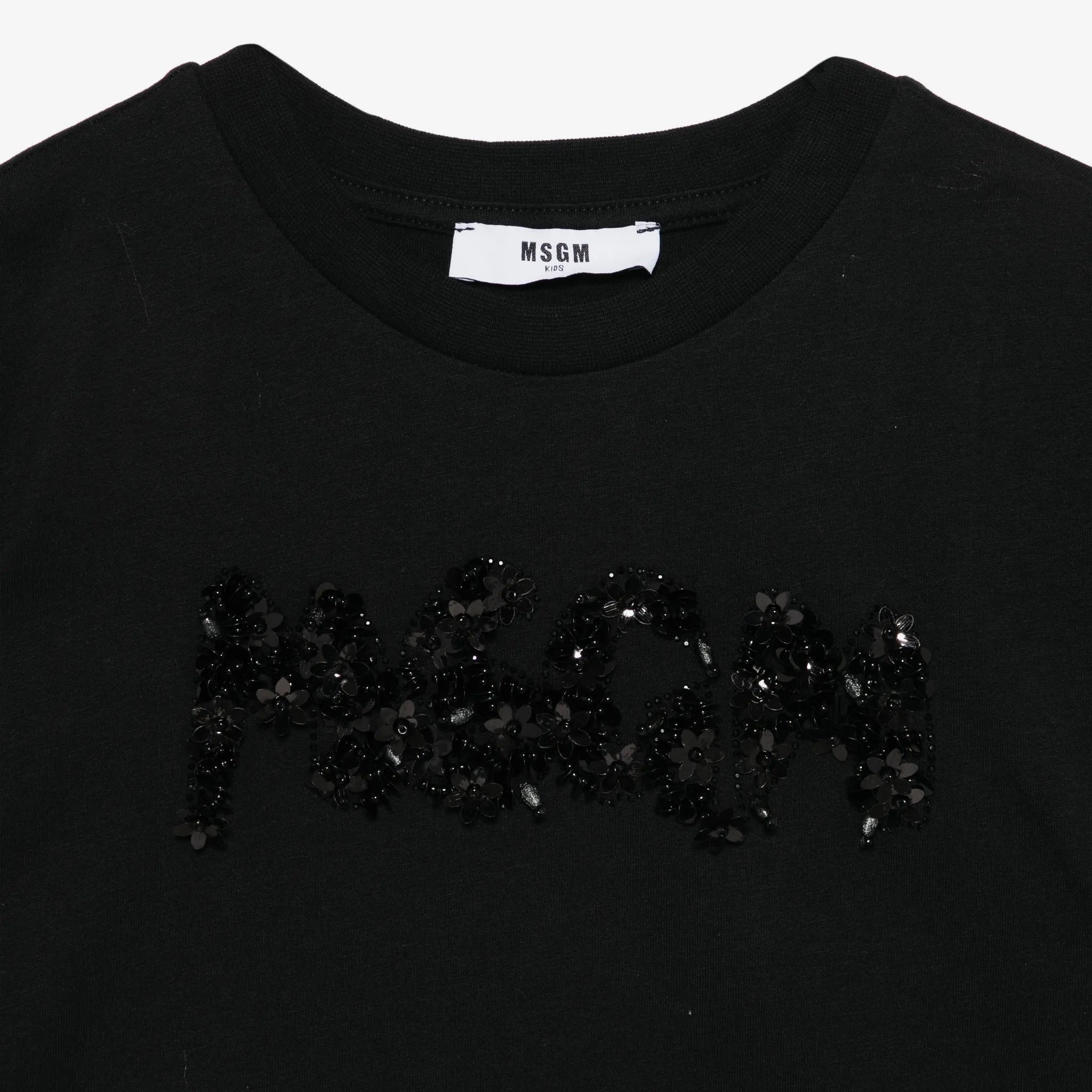 MSGMSequin Embellished T-Shirt8051883432329SAVANNA