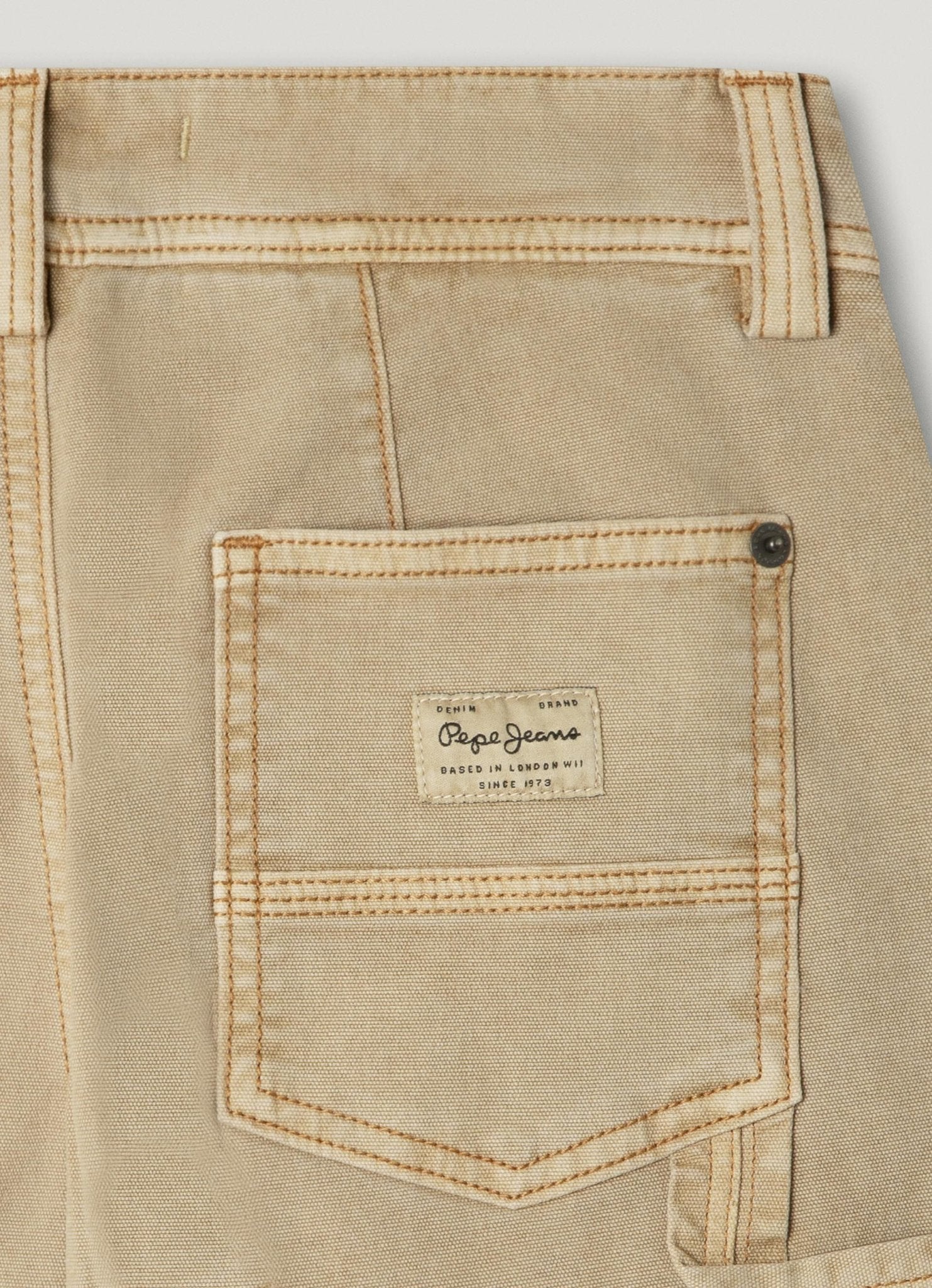 Pepe JeansLoose Fit Carpenter Trousers8447508203779SAVANNA