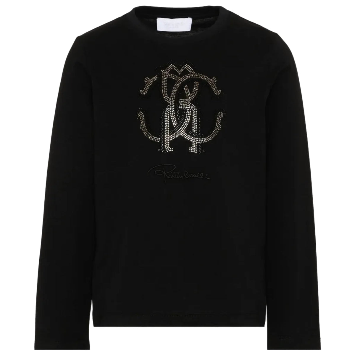 Roberto CavalliCrystal Embellished T-Shirt8053638774913SAVANNA