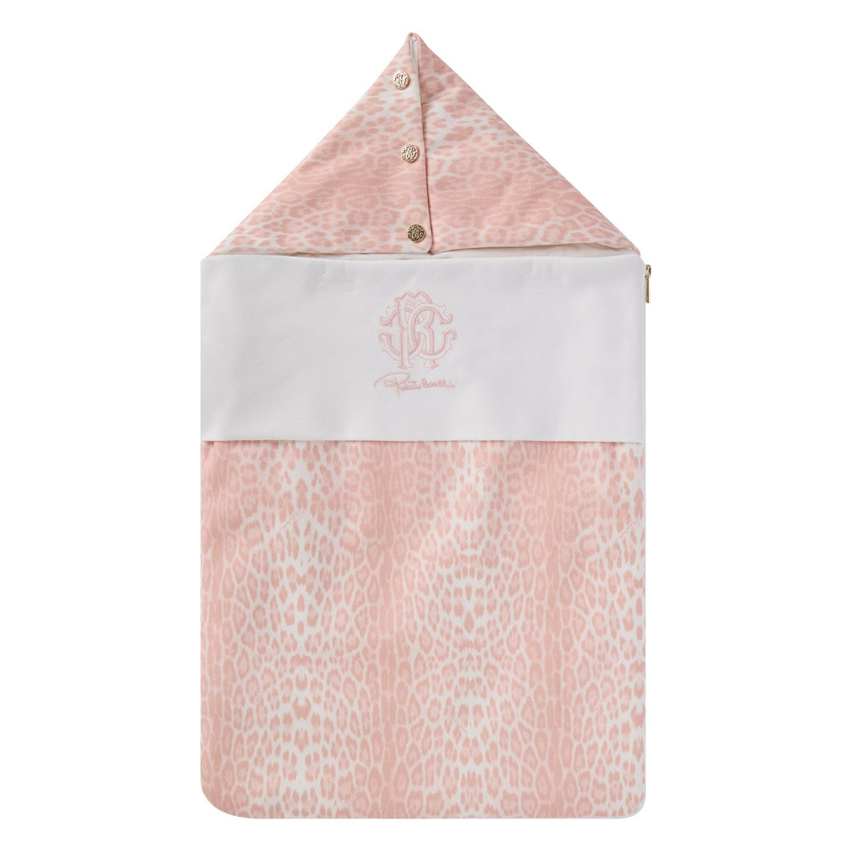 Roberto CavalliLeopard Print Sleep Bag8053638803385SAVANNA