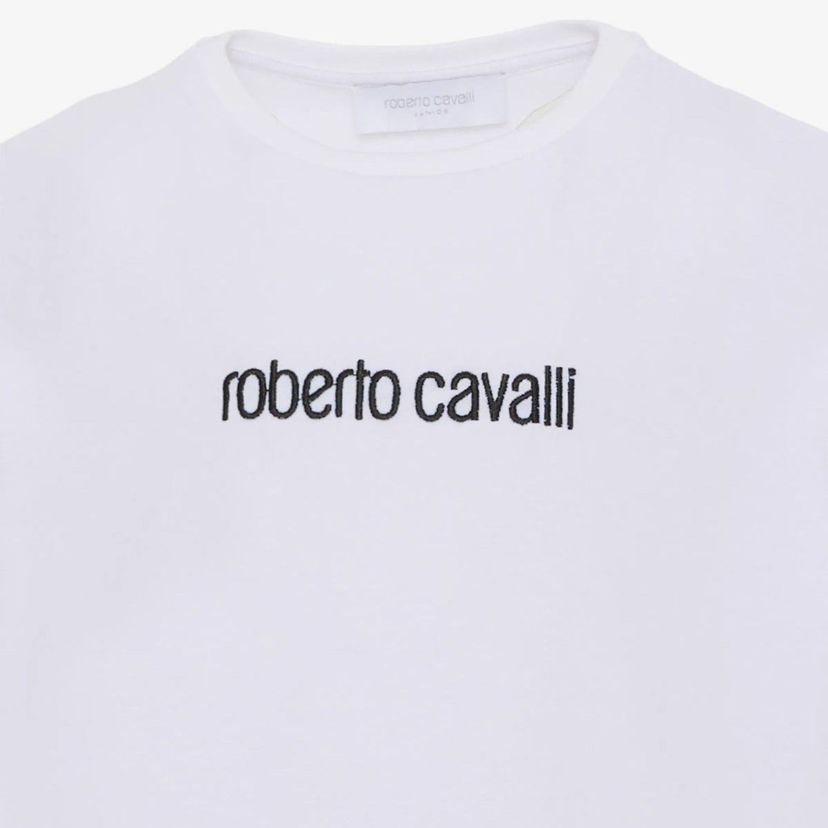 Roberto CavalliLogo Embroidered T-Shirt8053638775194SAVANNA