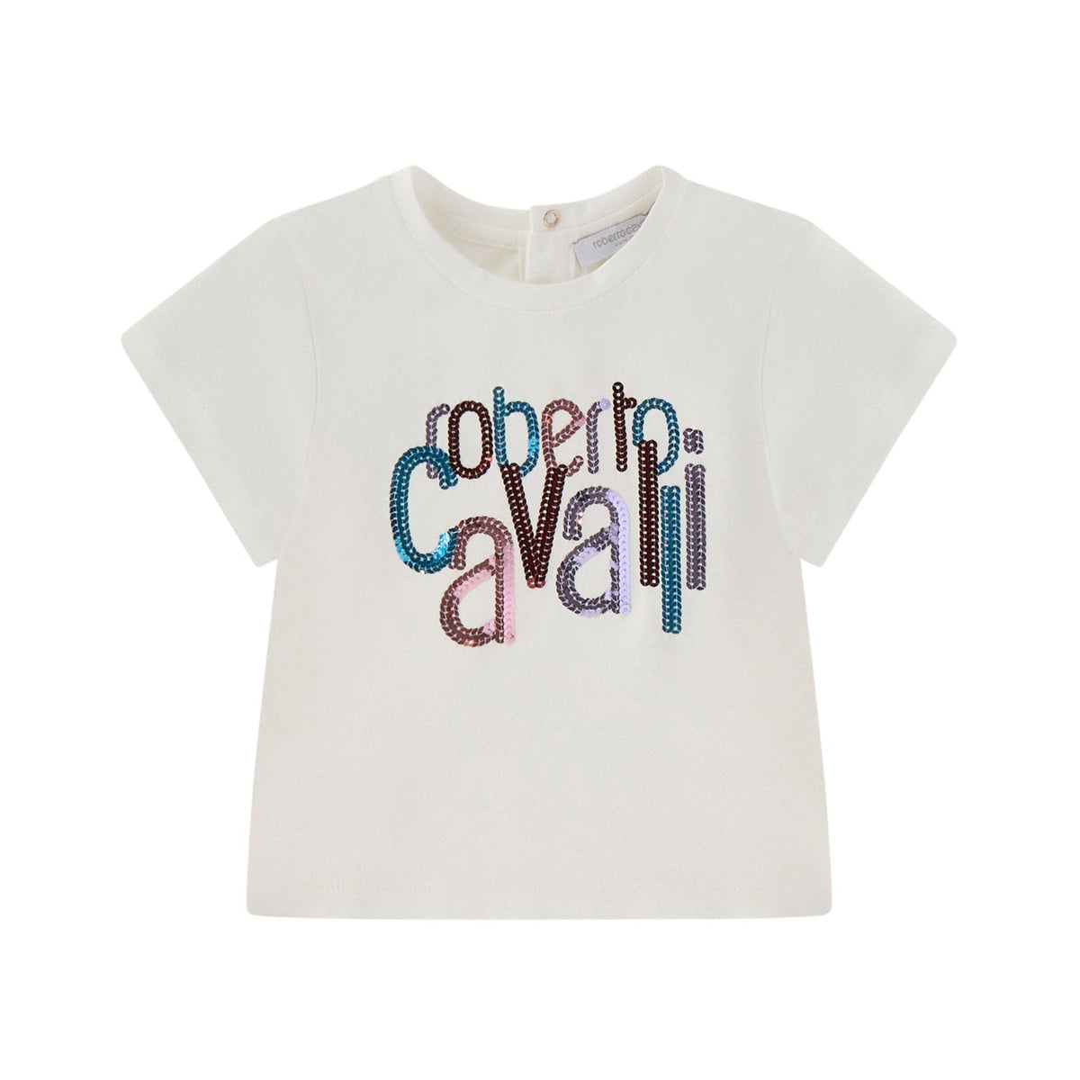 Roberto CavalliLogo Graphic T-Shirt8053638806072SAVANNA