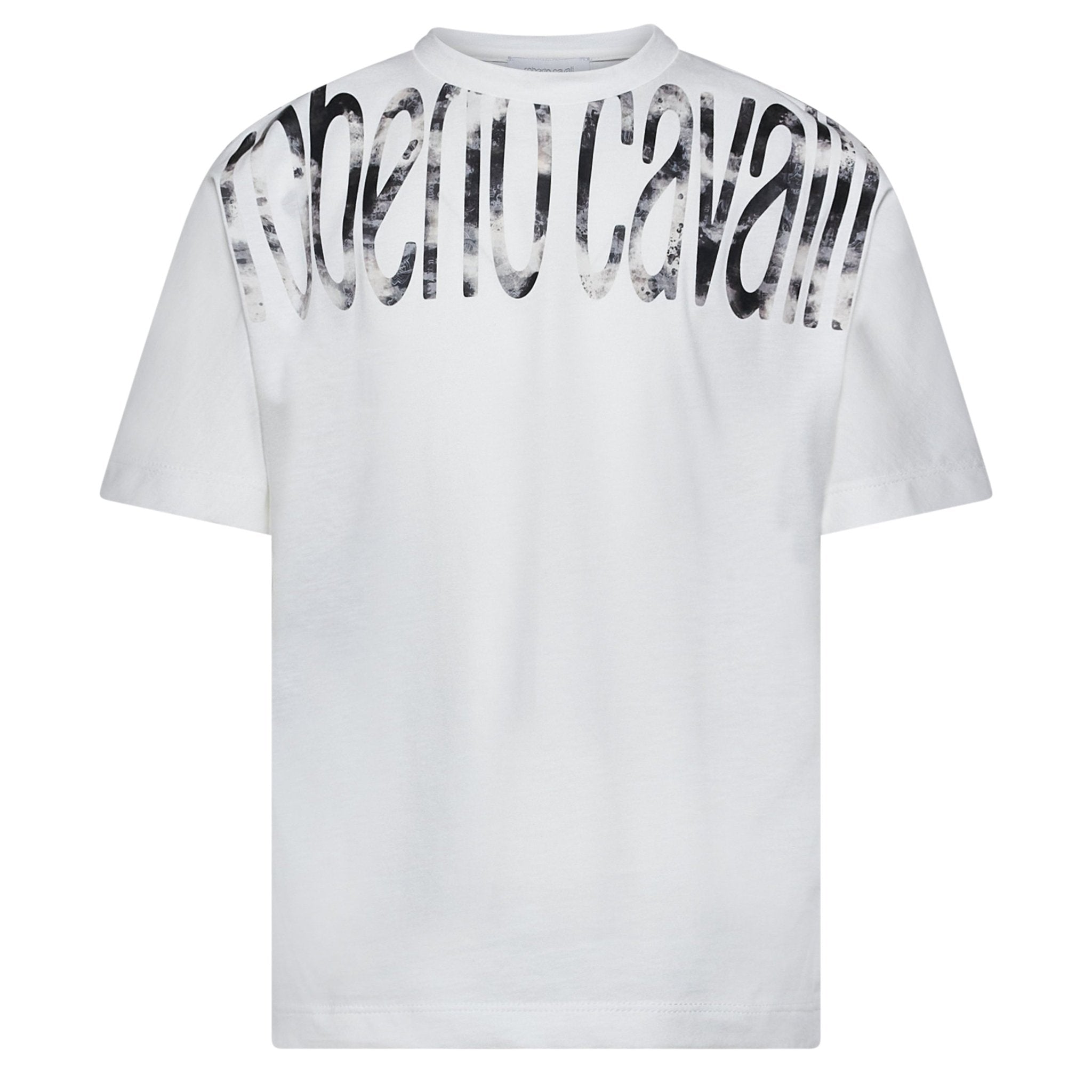 Roberto CavalliLogo Print T-Shirt8053638445455SAVANNA