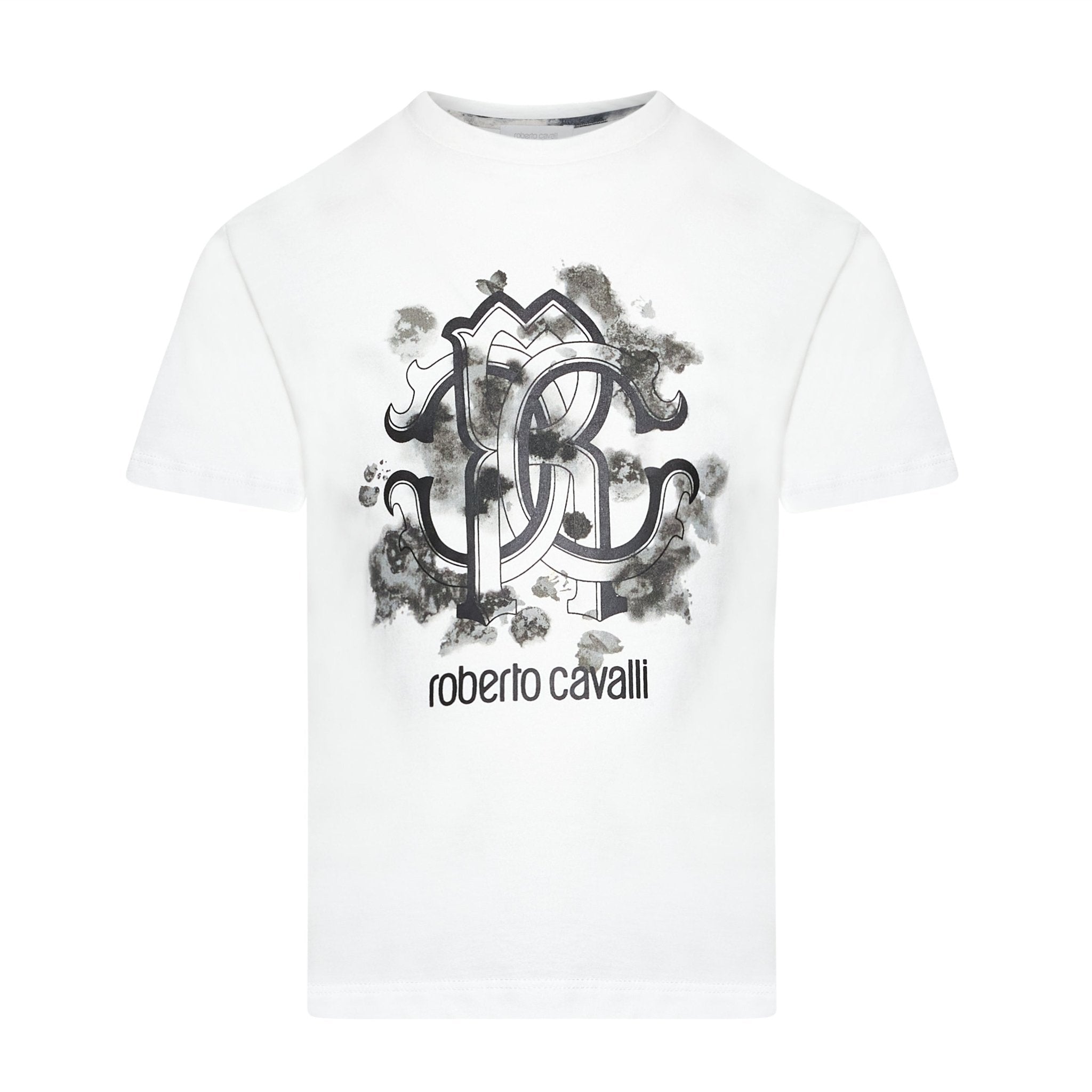 Roberto CavalliLogo Print T-Shirt8053638446667SAVANNA