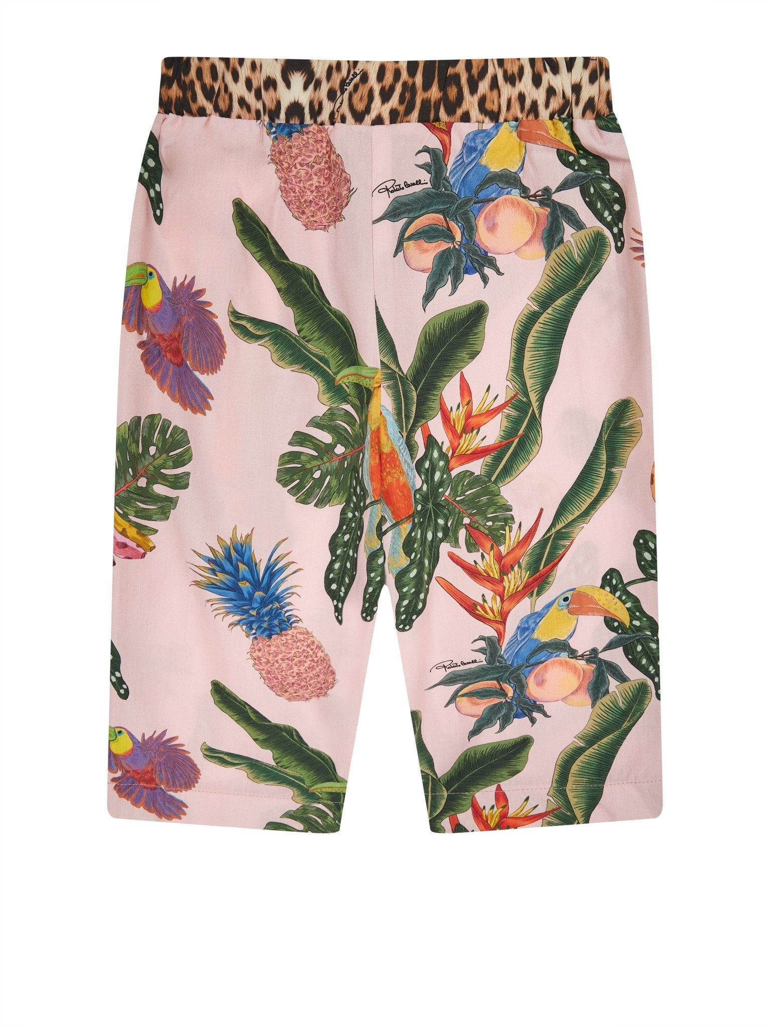 Roberto CavalliTropical Print Pants8053638335558SAVANNA
