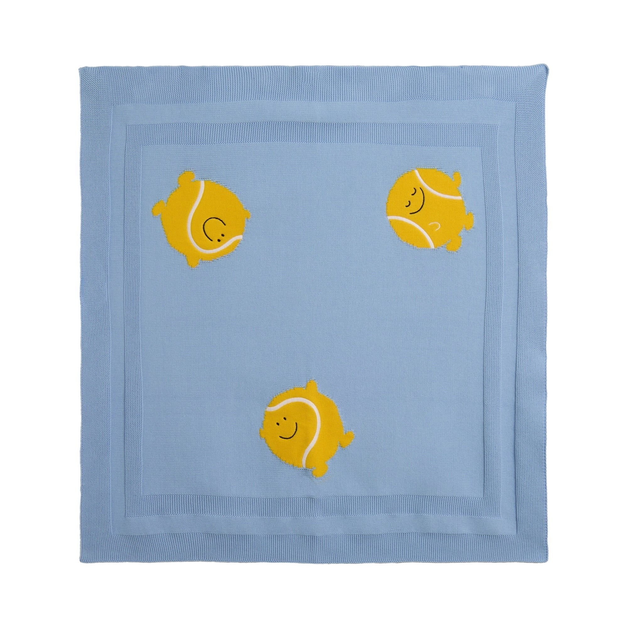 Stella McCartneyBlanket in Blue With Tennis Ball8059774218762SAVANNA