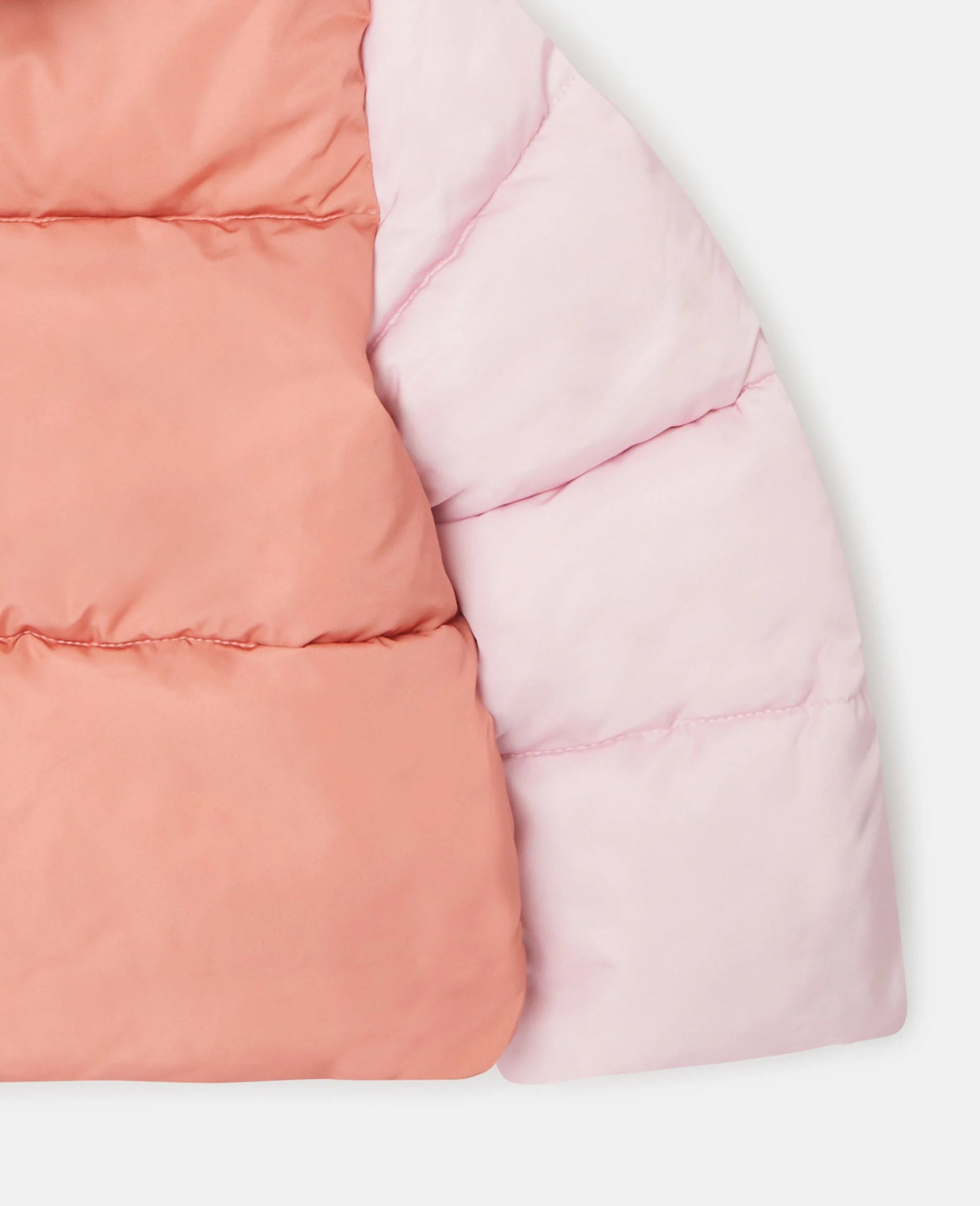 Stella McCartneyContrast Panel Hooded Puffer Coat8055178958907SAVANNA