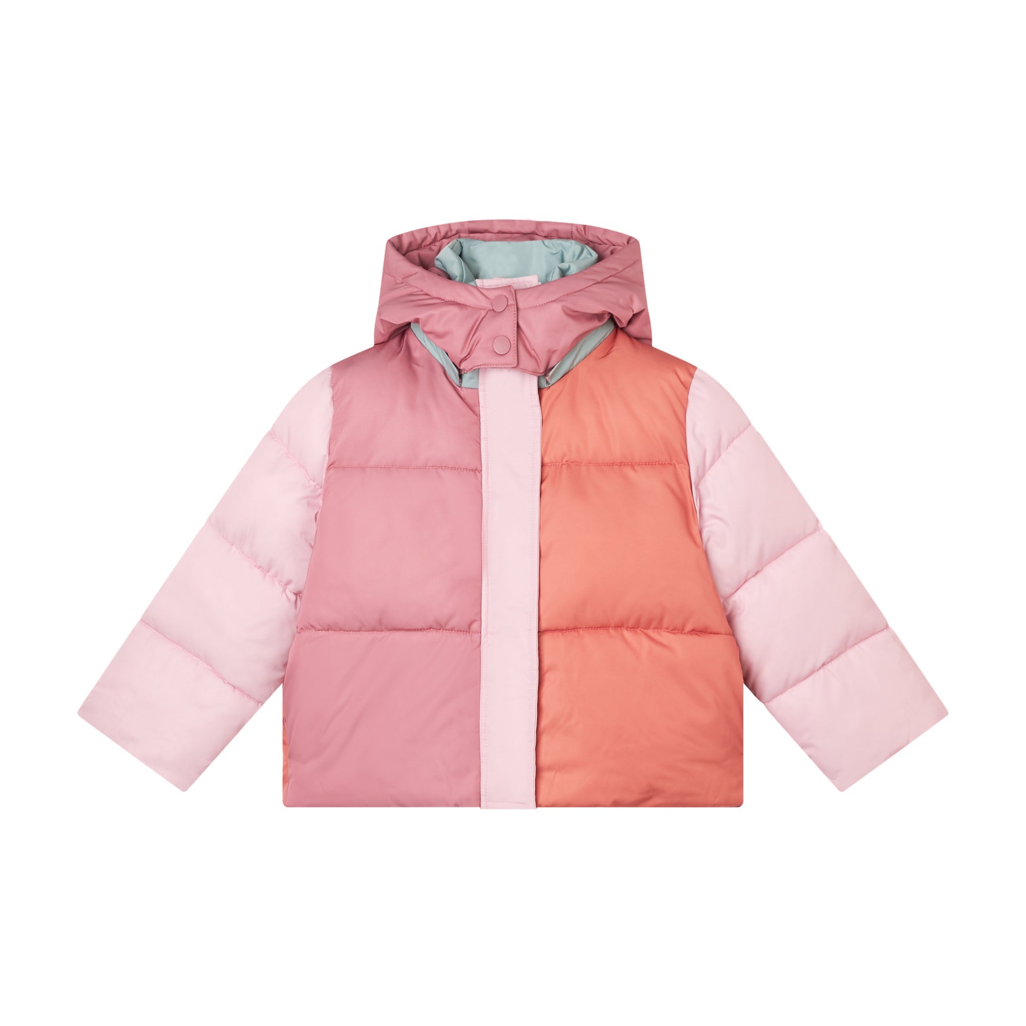 Stella McCartneyContrast Panel Hooded Puffer Coat8055178958907SAVANNA