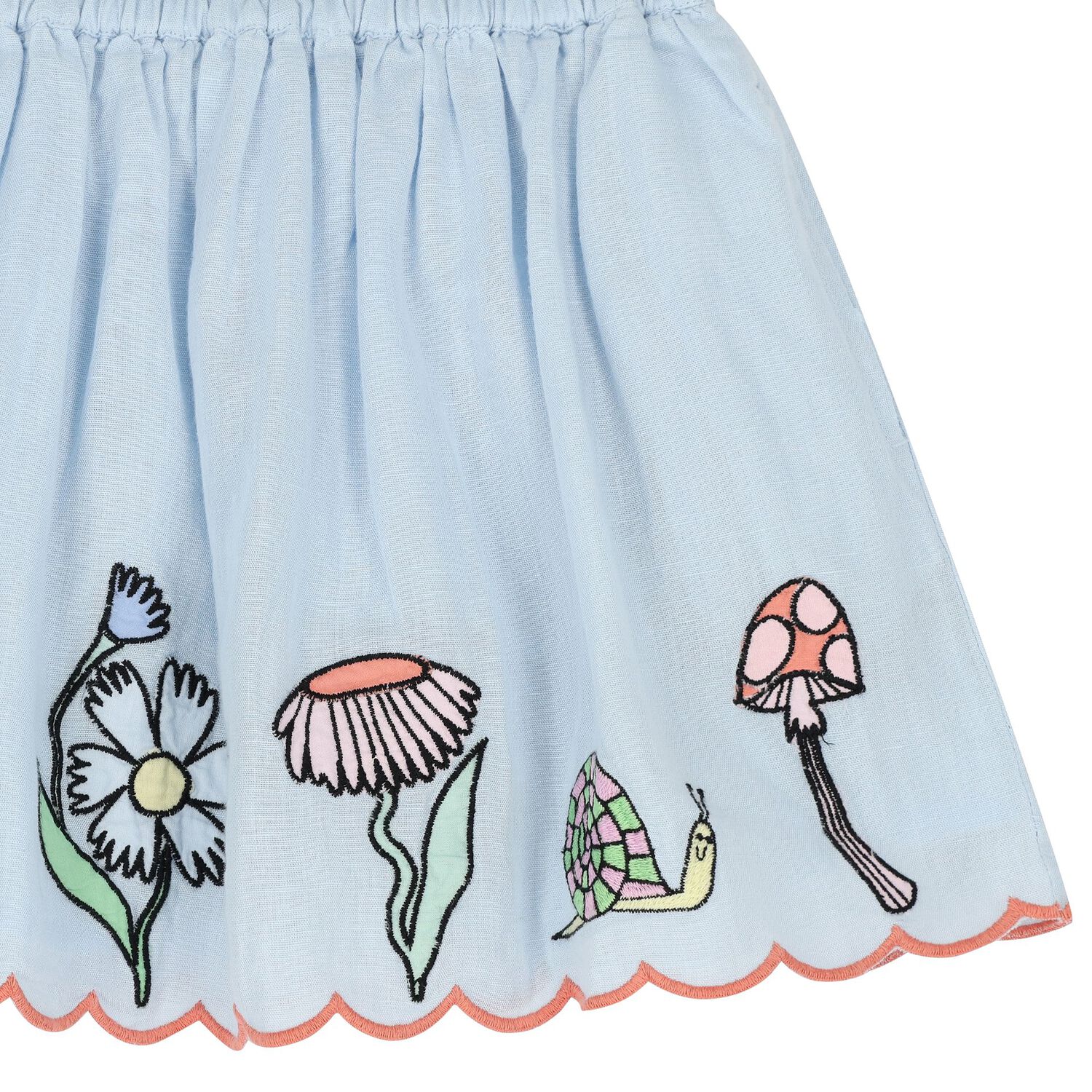 Stella McCartneyElasticated Flower Skirt8055178779106SAVANNA