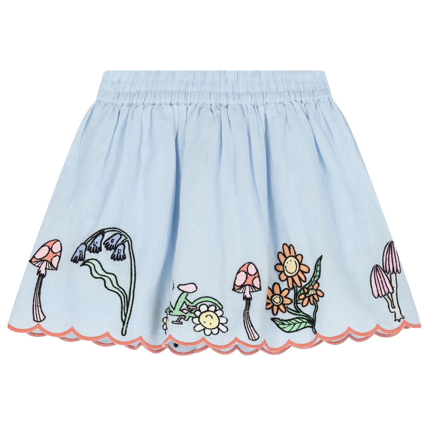Stella McCartneyElasticated Flower Skirt8055178779106SAVANNA