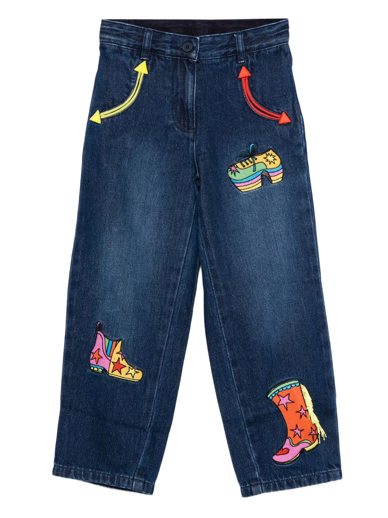 Stella McCartneyEmbroidered Button Fastening Jeans8055178979261SAVANNA