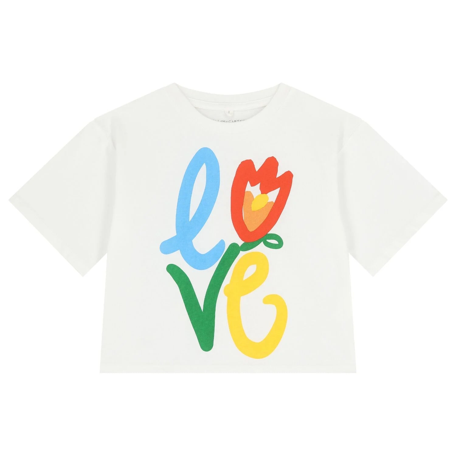 Stella McCartneyFlower Logo T-ShirtSAVANNA