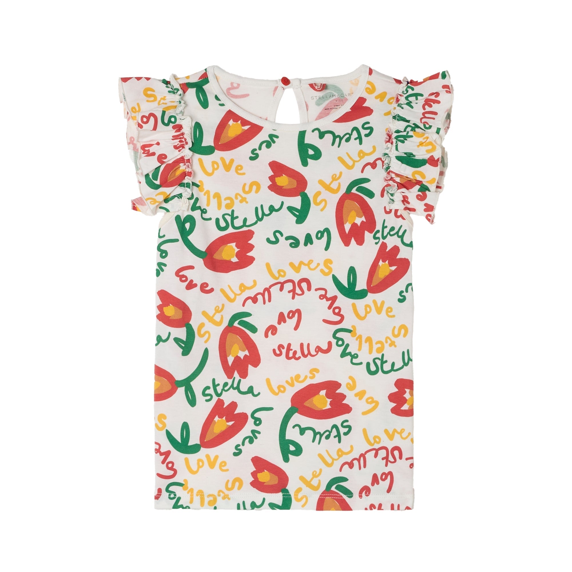 Stella McCartneyGraphic Flower T-ShirtSAVANNA