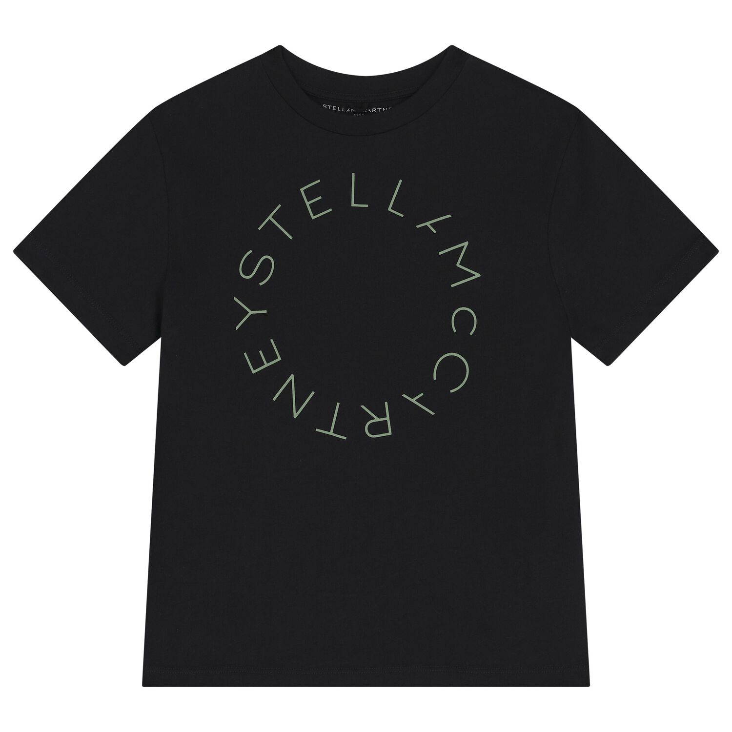 Stella McCartneyGreen Circle Logo T-shirt8055178994967SAVANNA