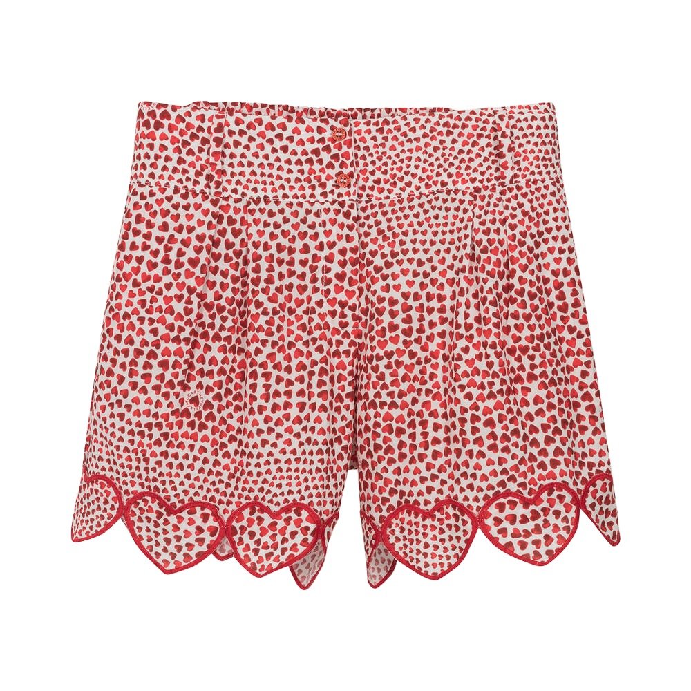 Stella McCartneyHeart Print Shorts8055178188427SAVANNA