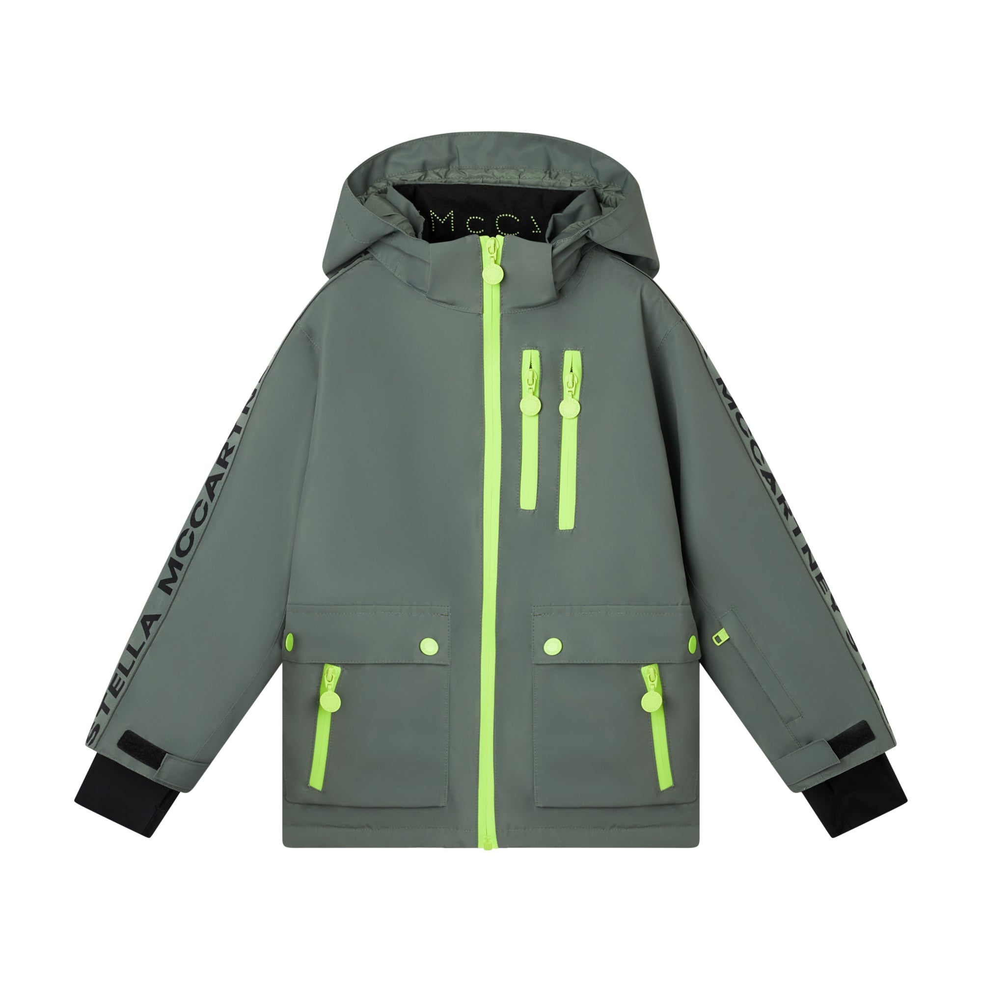 Stella McCartneyHooded Zip - Front Padded Jacket8055178961303SAVANNA